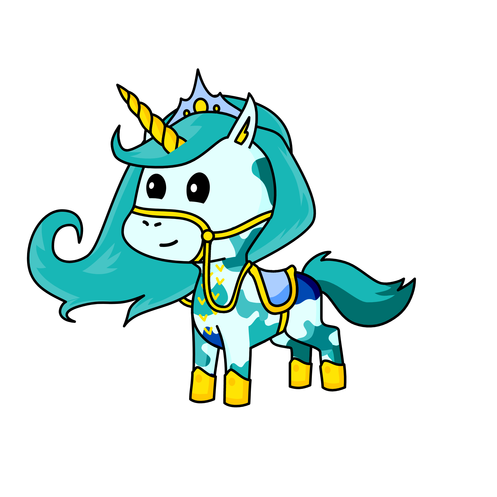 Jasmine, the unicorn