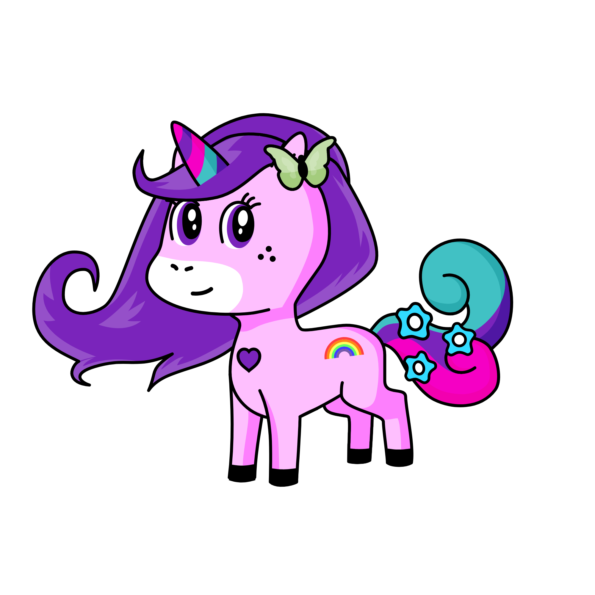 9, the unicorn