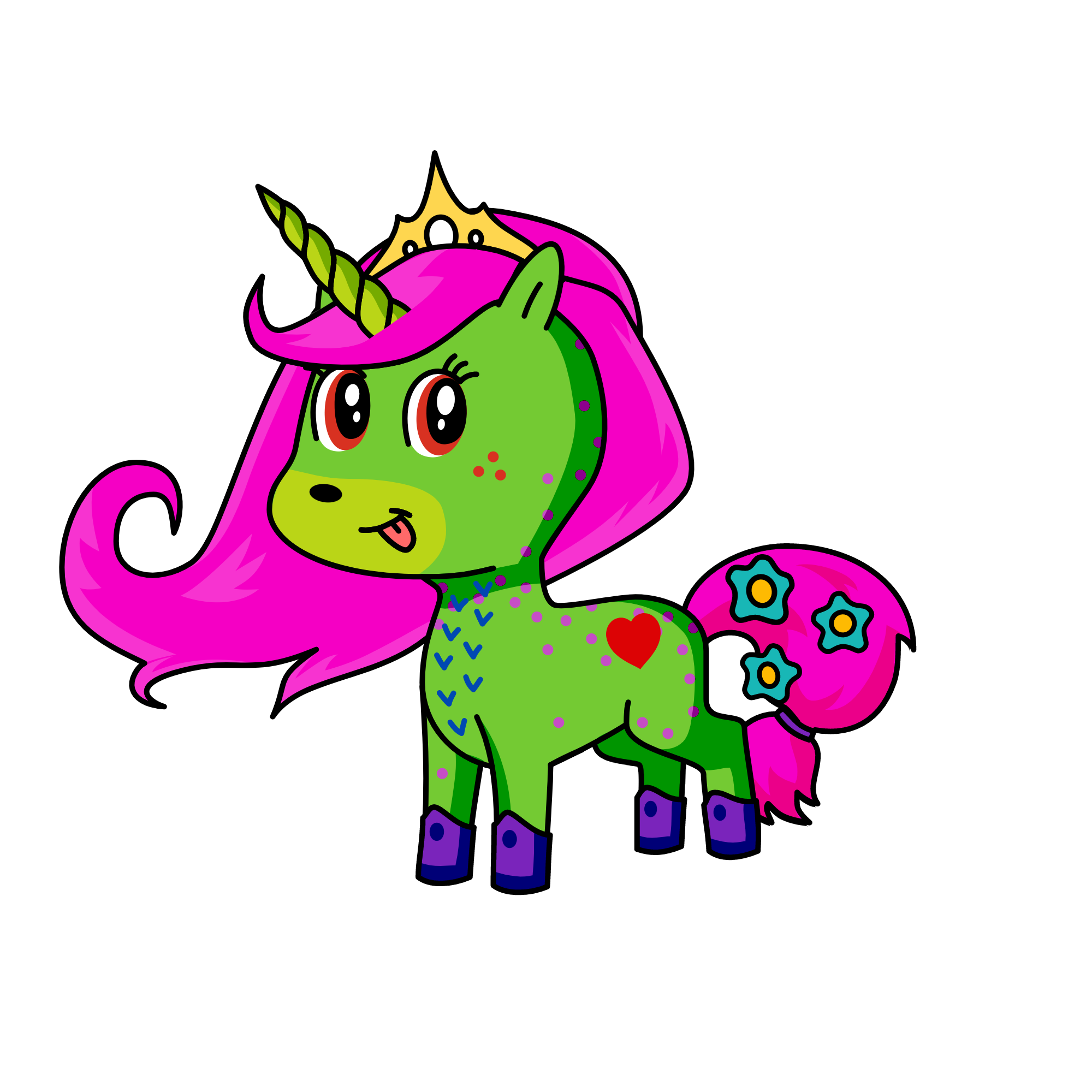 PRINSE, the unicorn