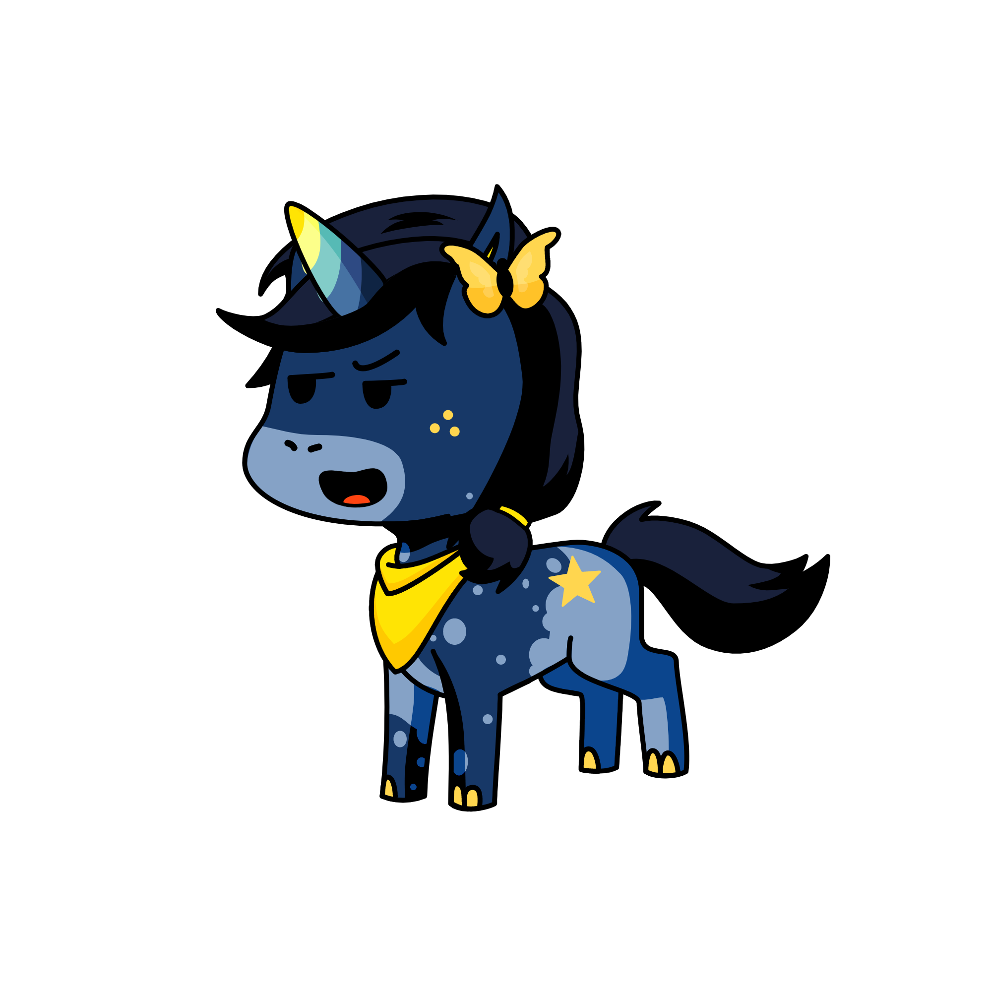 Luinho, the unicorn
