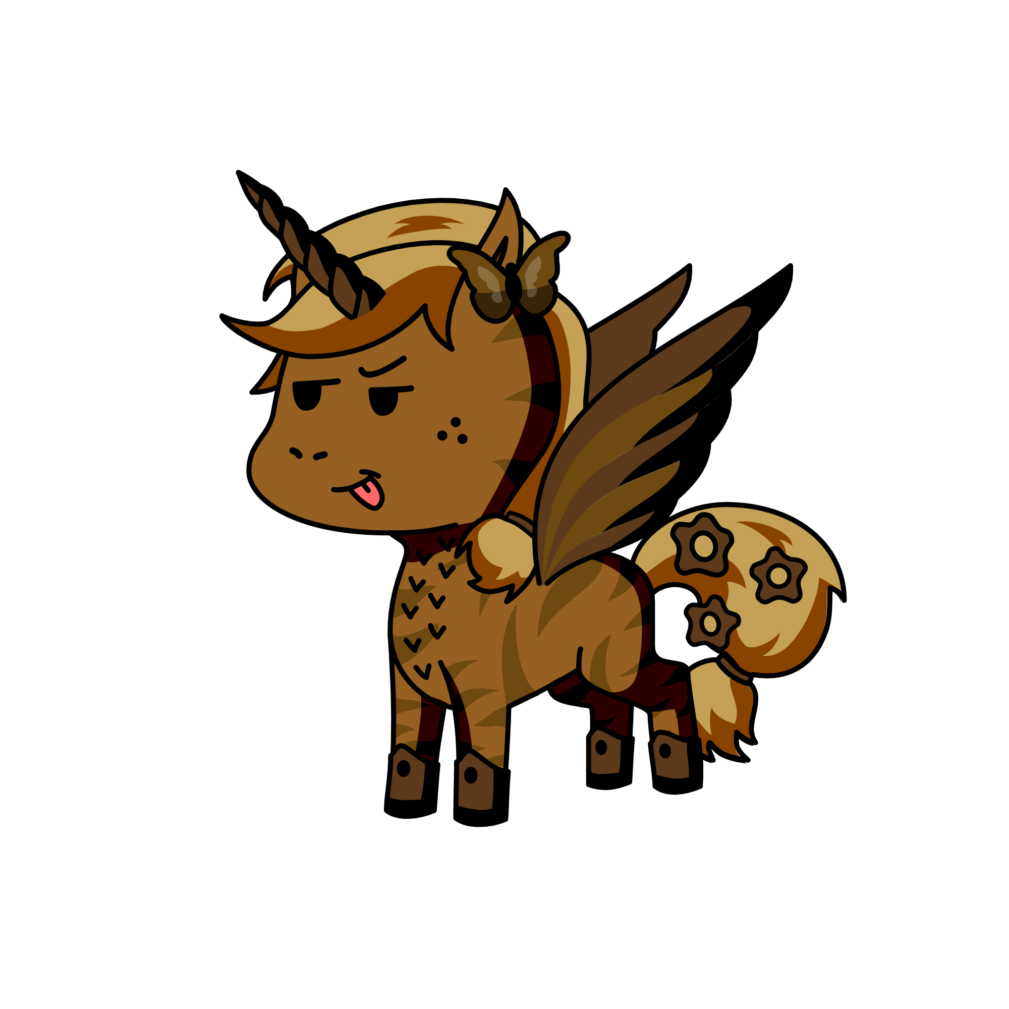 Brownie Breeze, the unicorn
