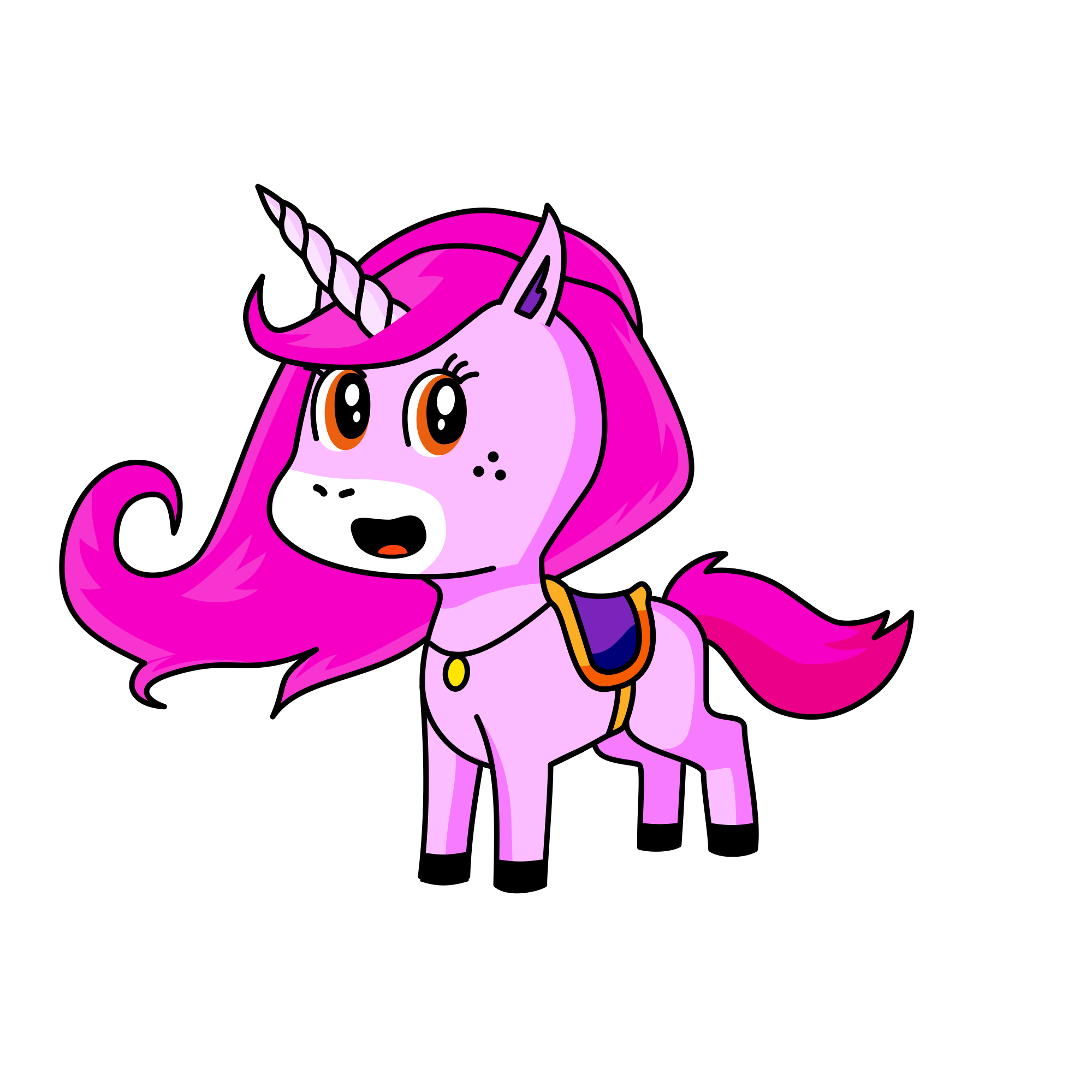 Sunny, the unicorn