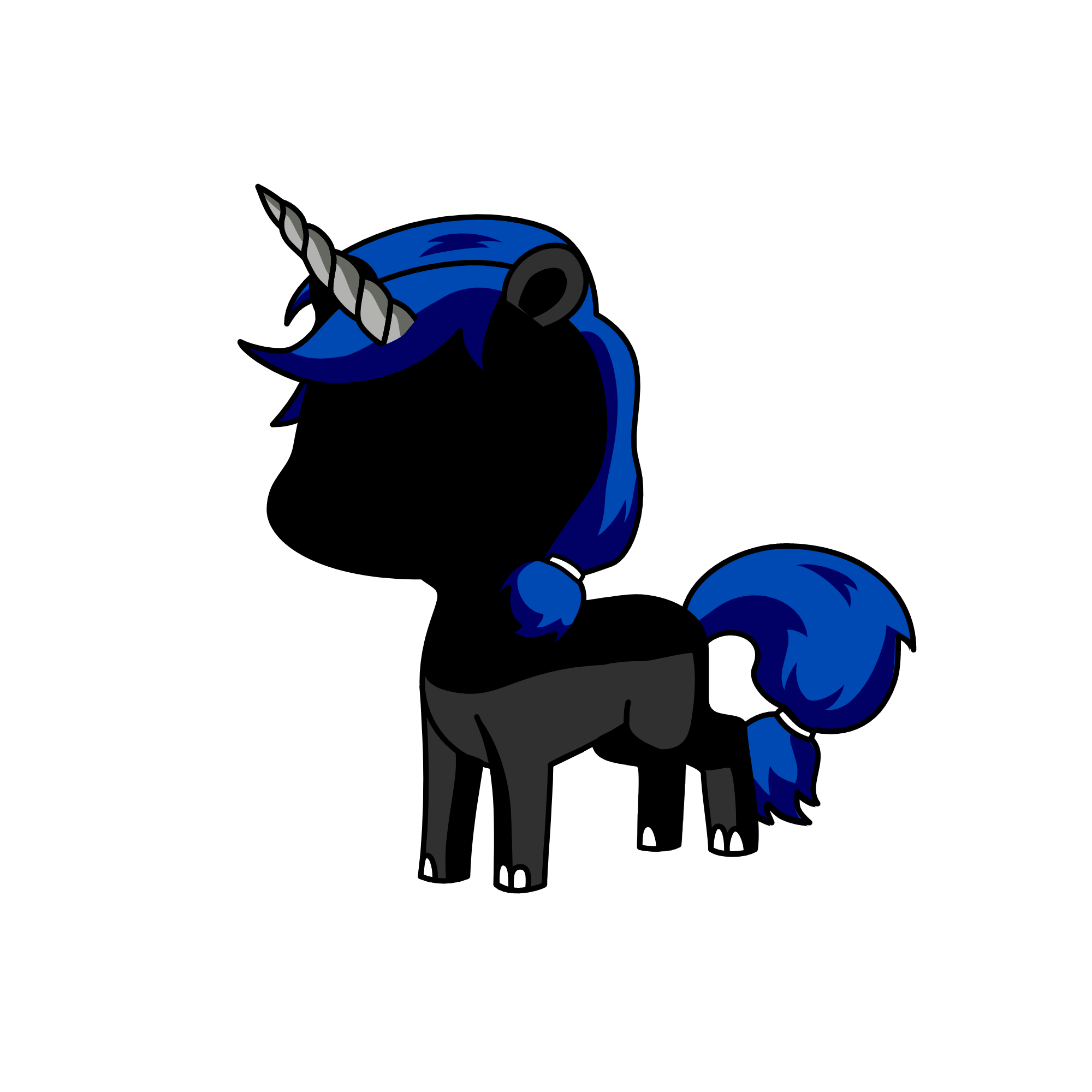 sad, the unicorn