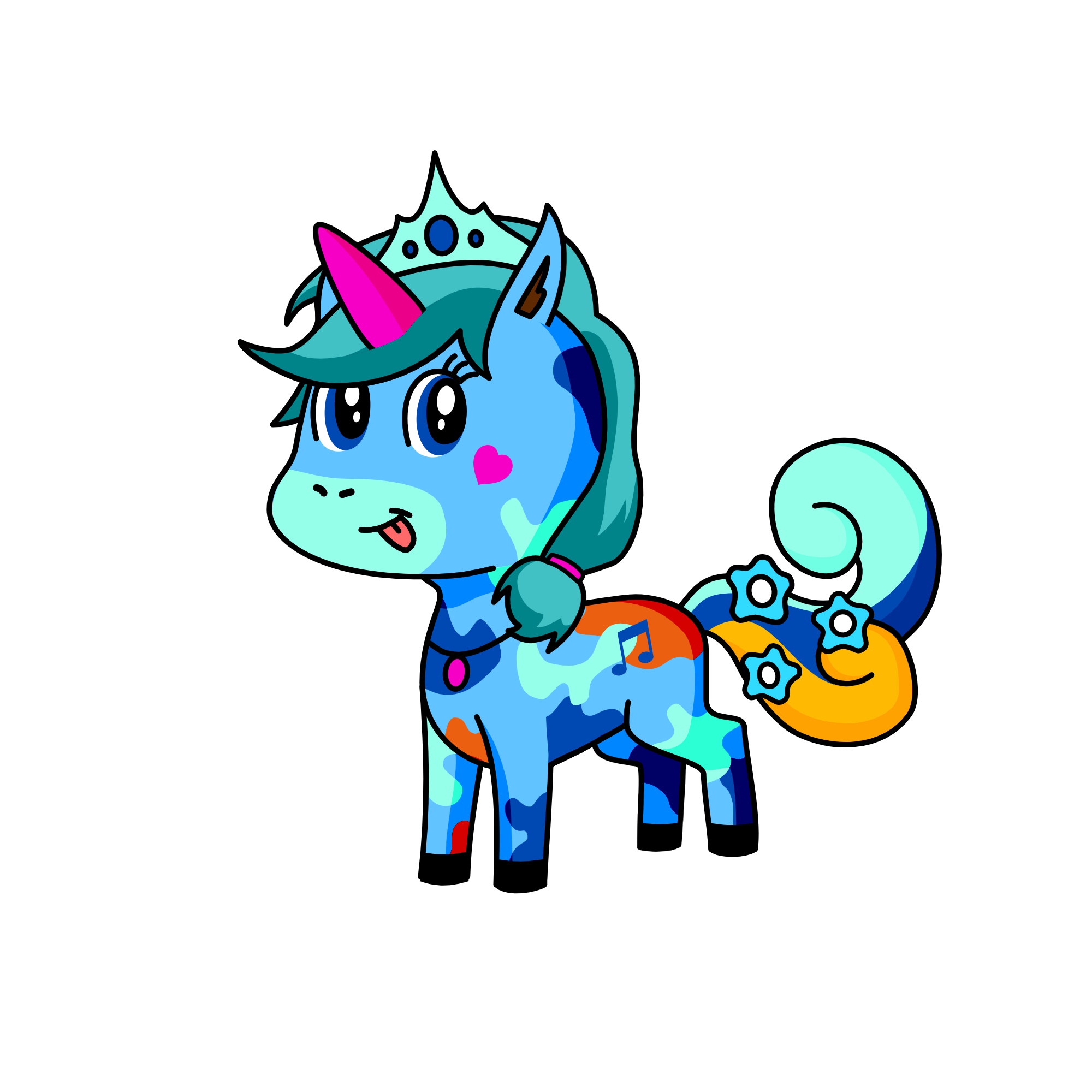 luna, the unicorn