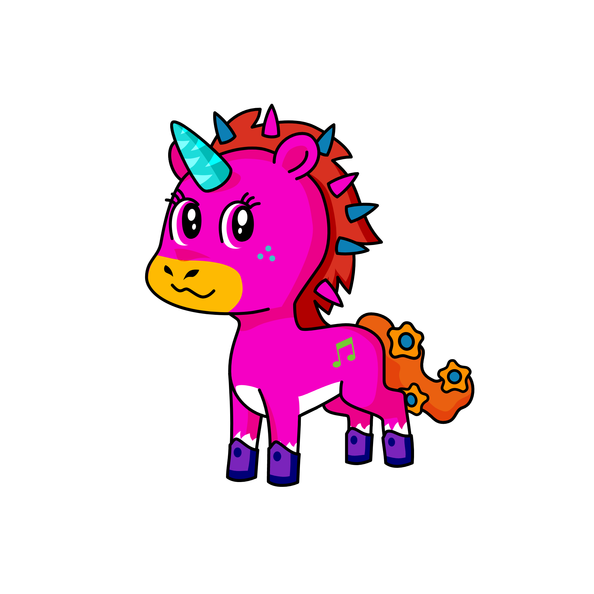 Bella , the unicorn
