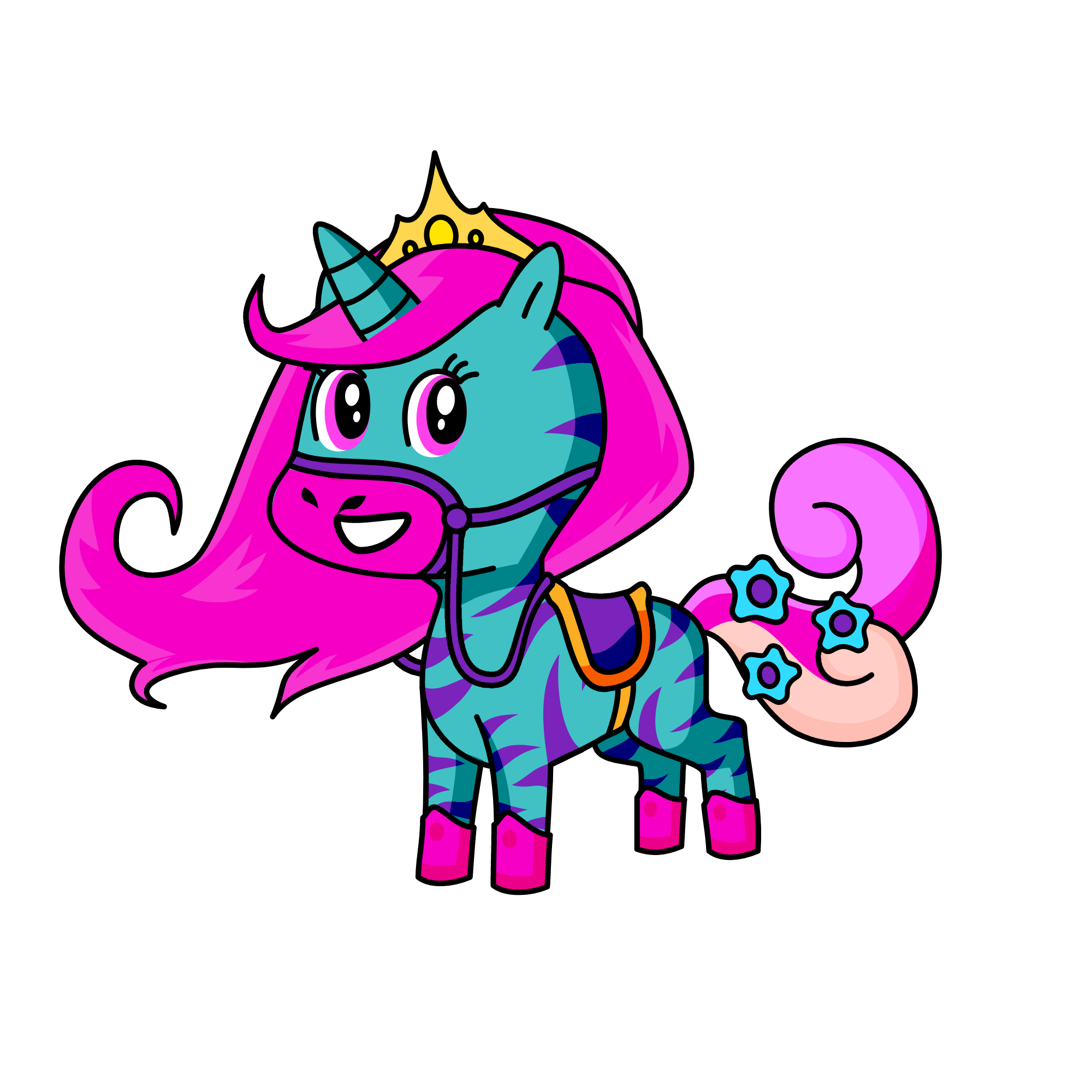 Lunaria, the unicorn