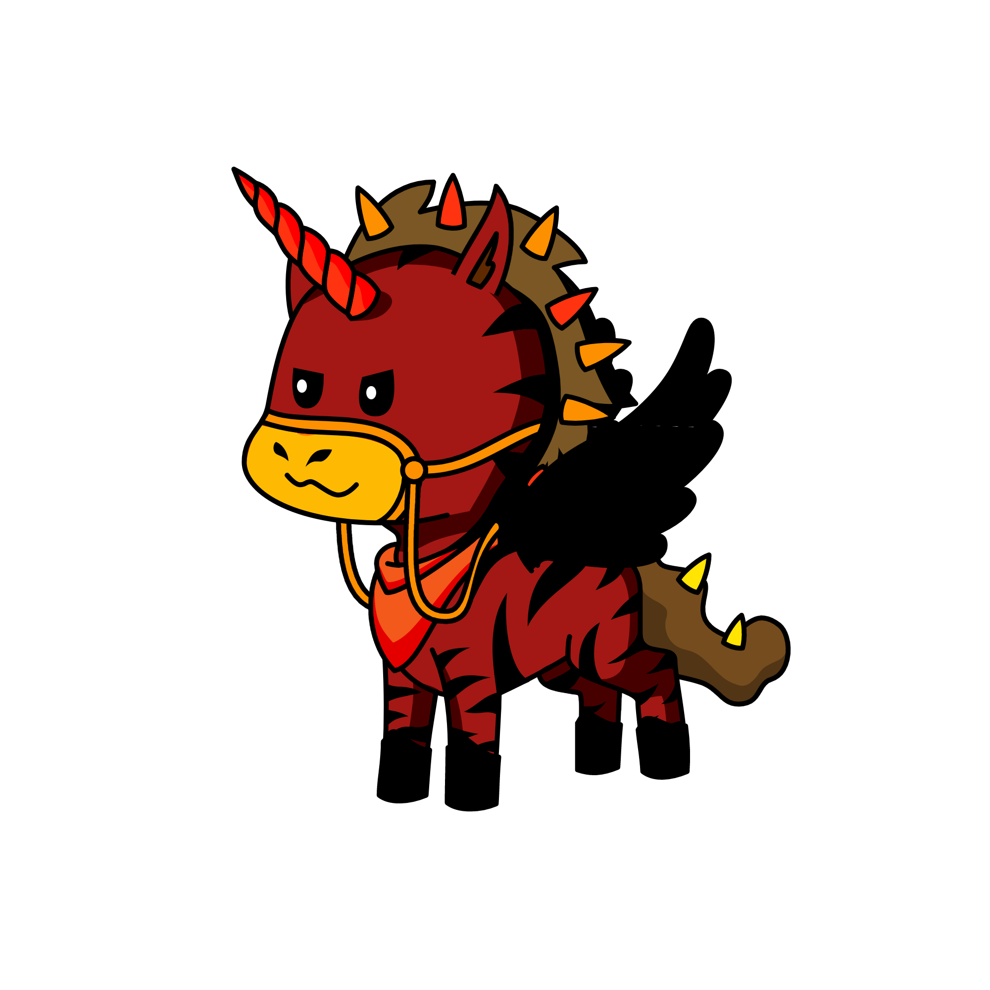 Inferno, the unicorn
