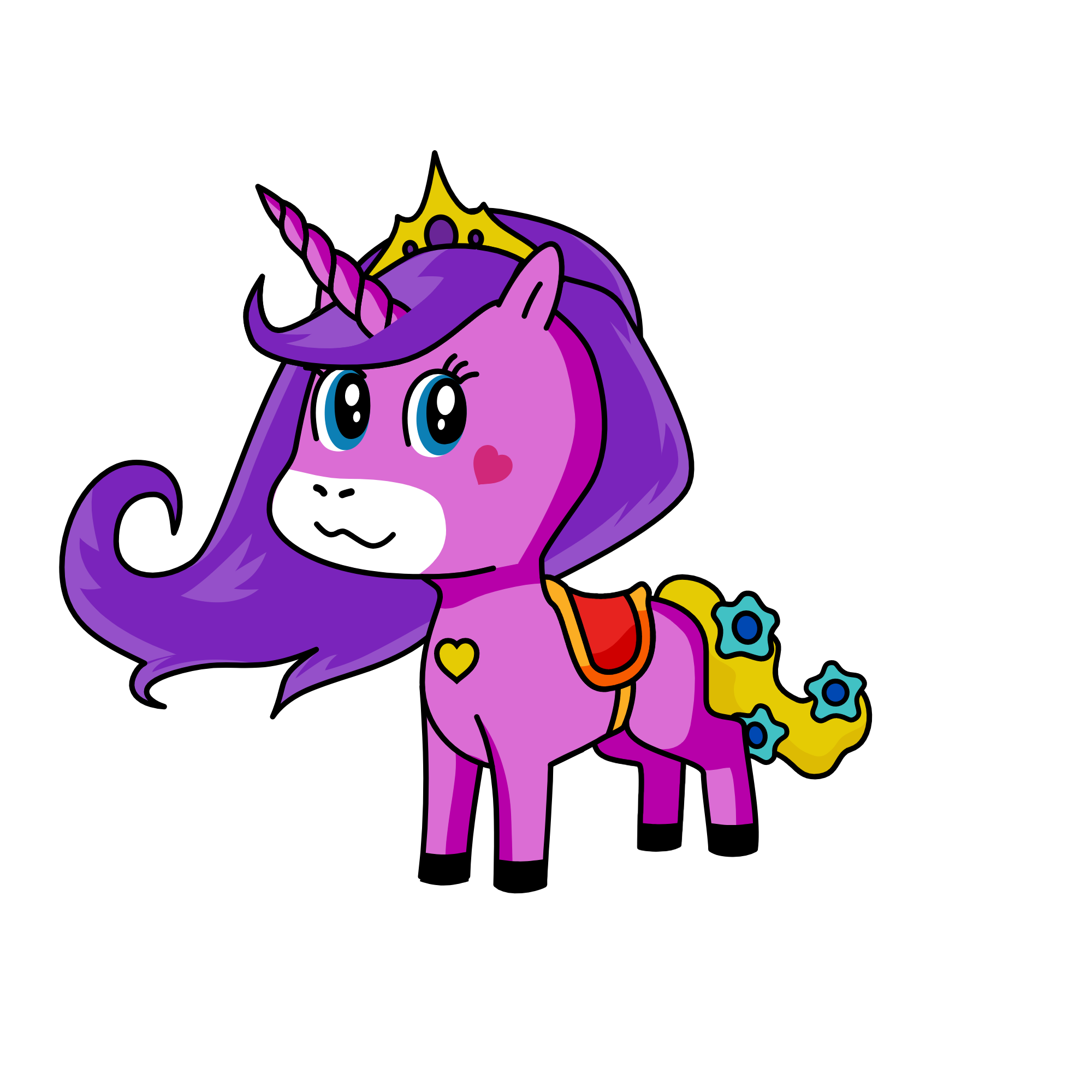 Sunflurry, the unicorn