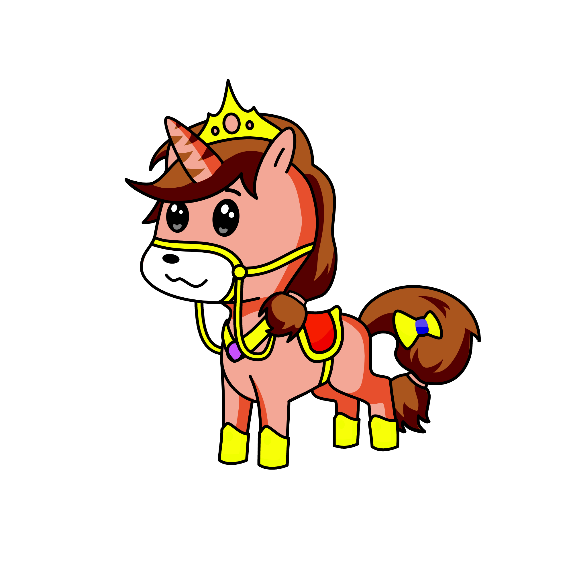 Princess Aurora, the unicorn