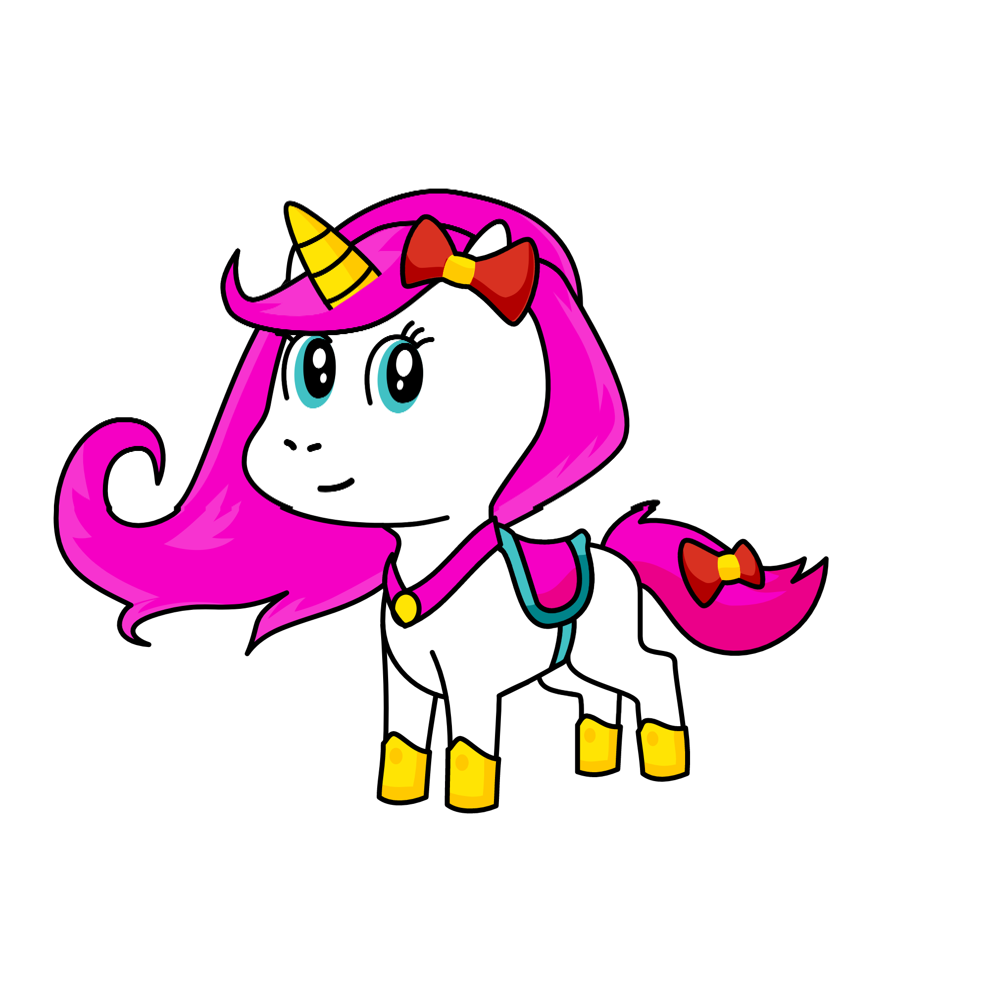 Lilly The Unicorn, the unicorn