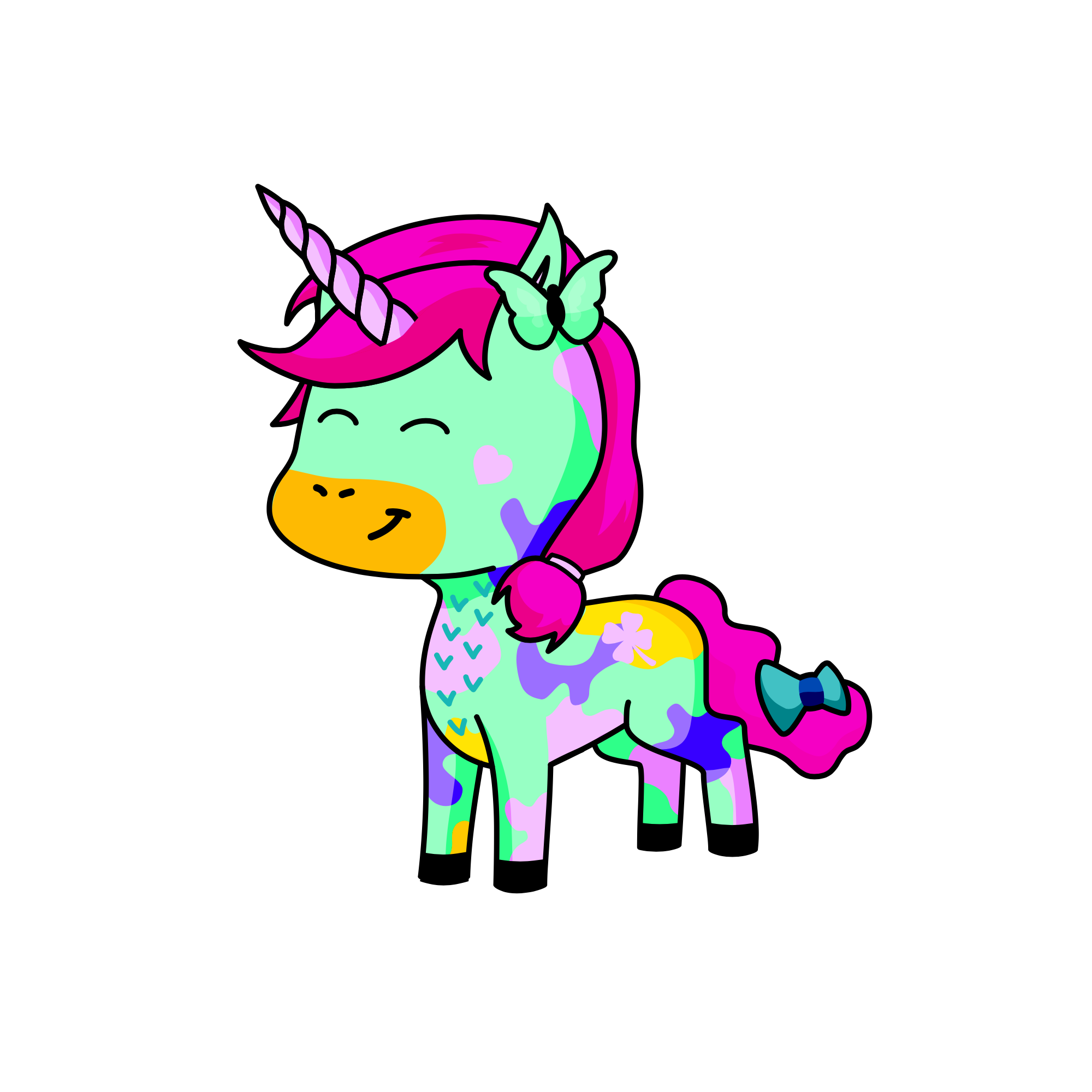  Minty , the unicorn