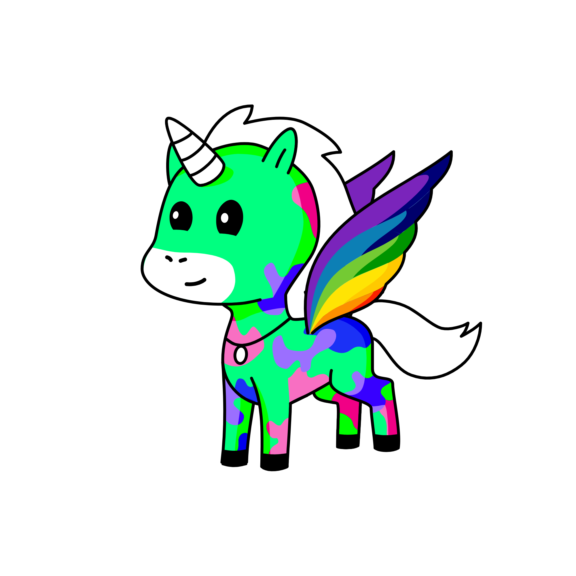 aya, the unicorn
