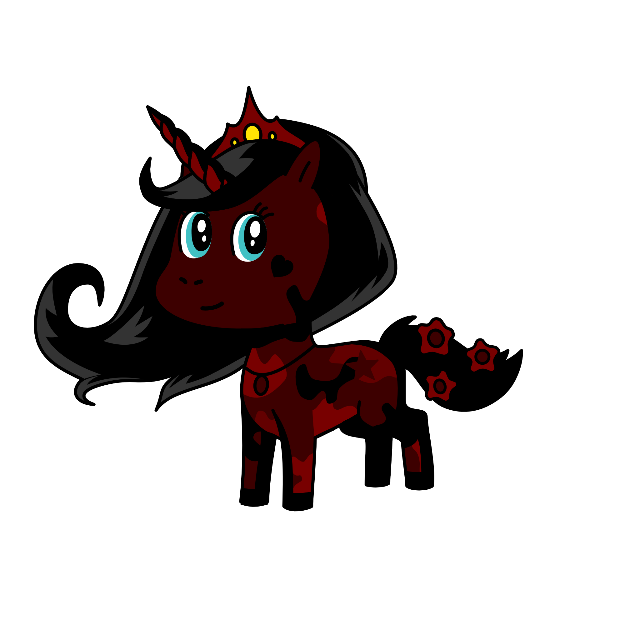 queen midnight, the unicorn