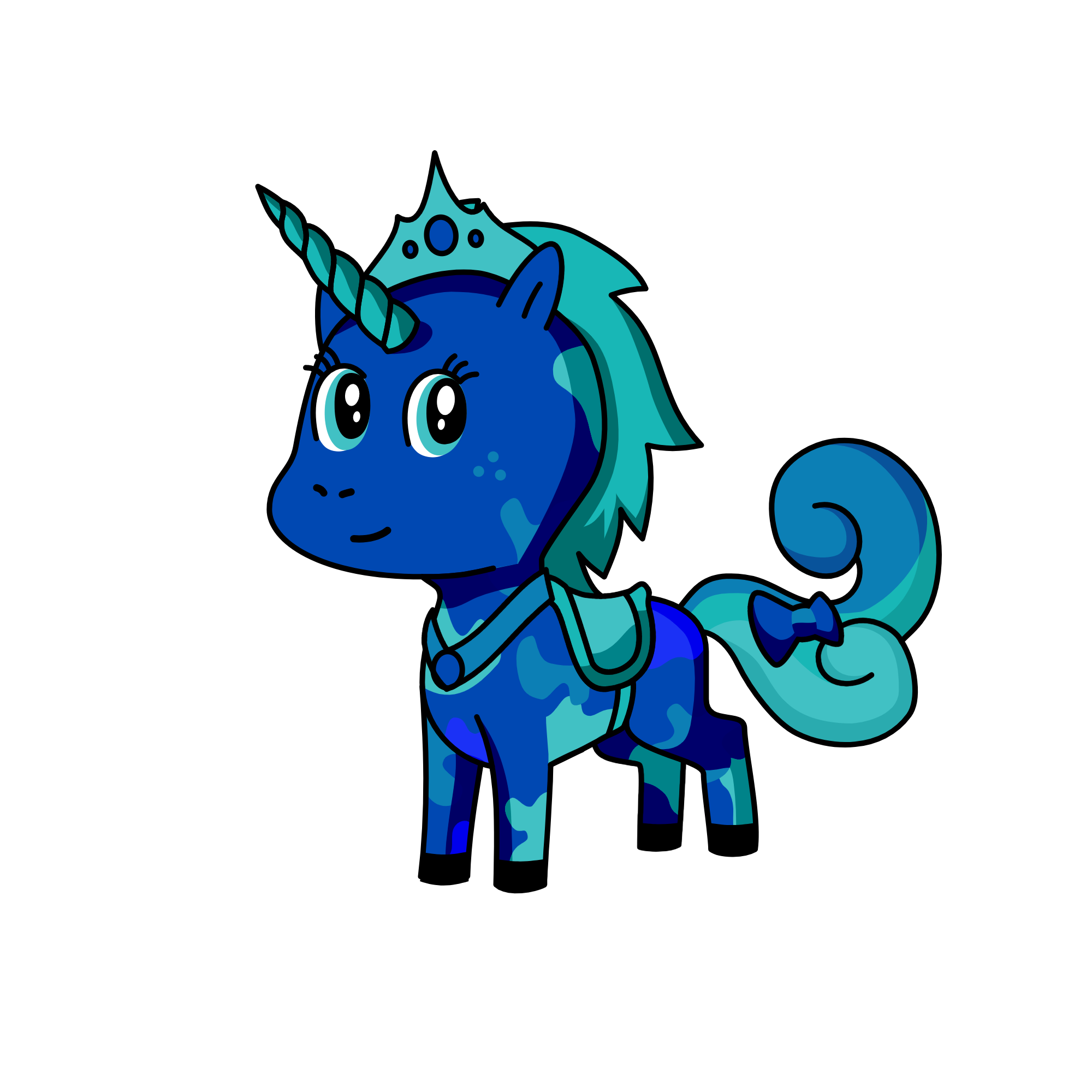 queen snowfall, the unicorn
