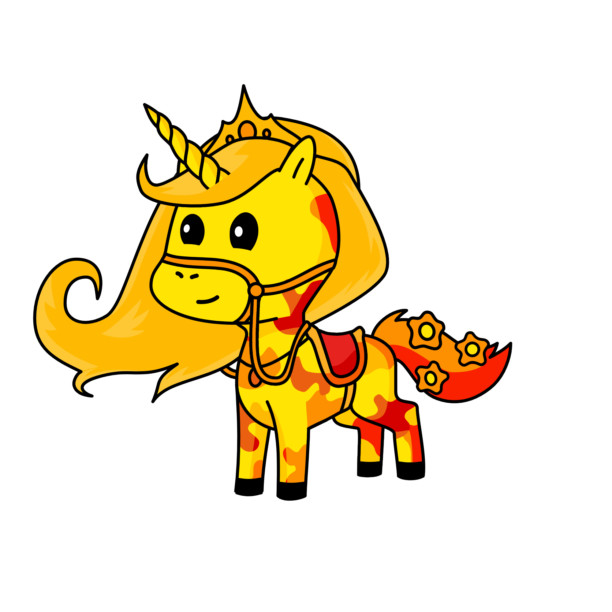 princess sunfall, the unicorn