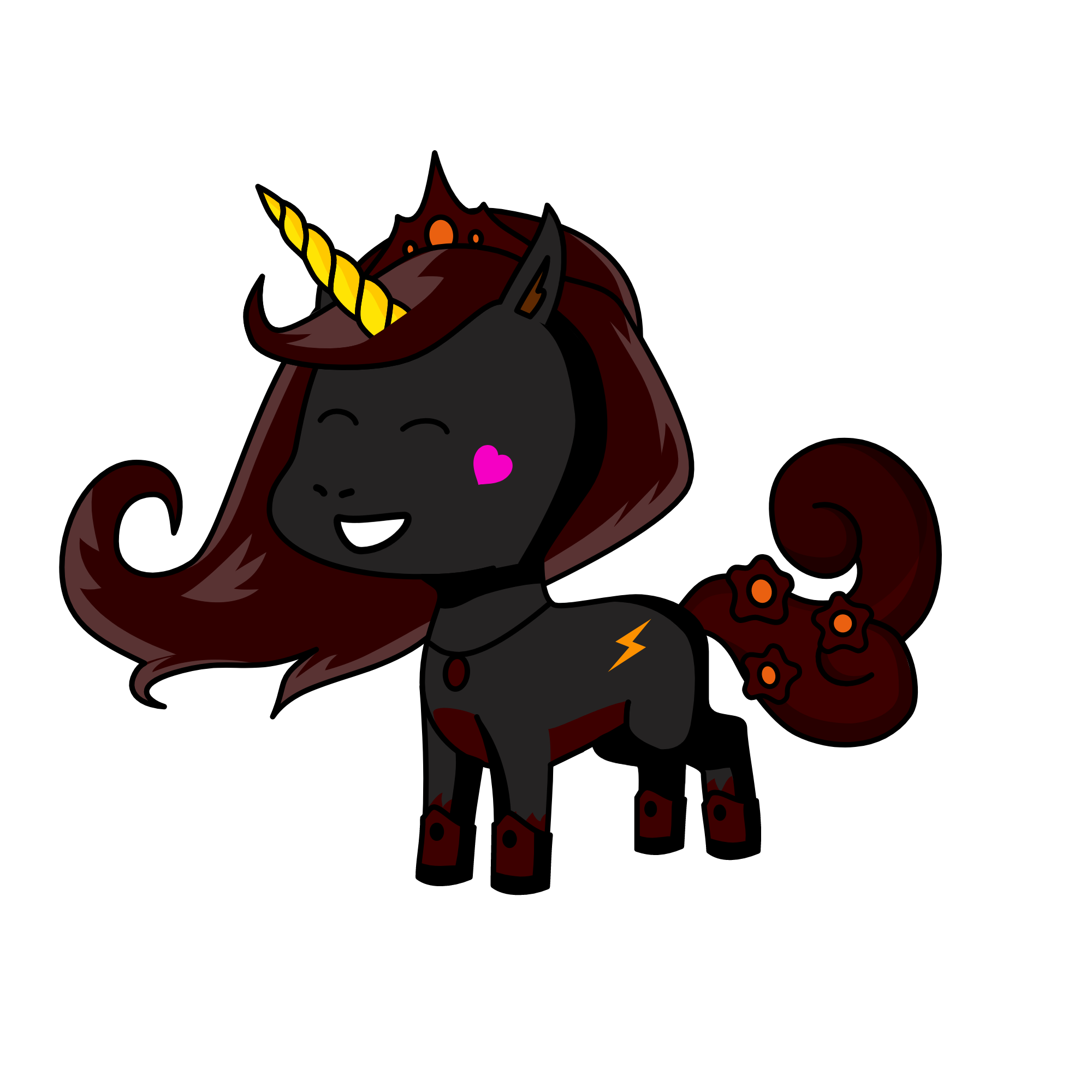 queen glimmer, the unicorn