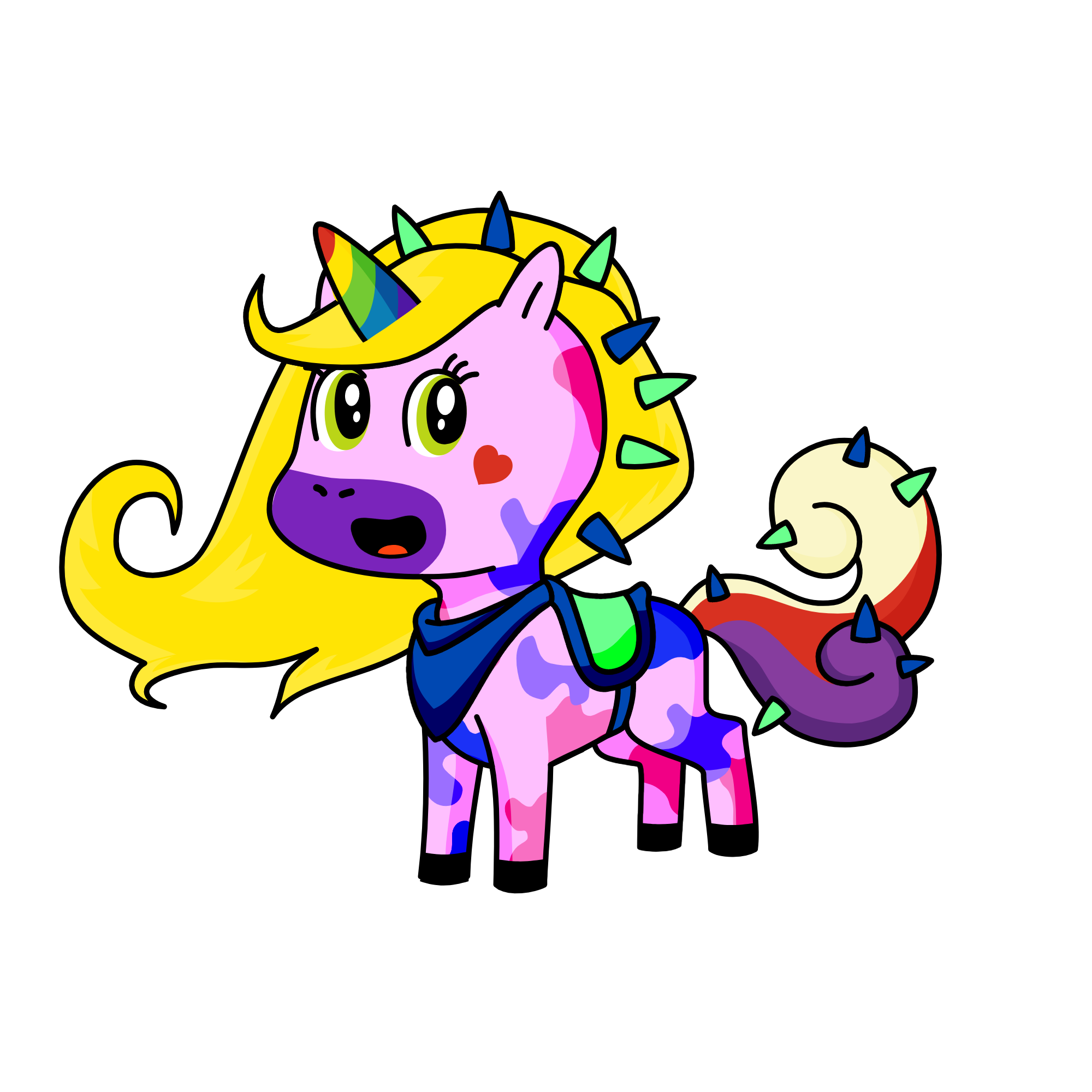 magical unicorn, the unicorn
