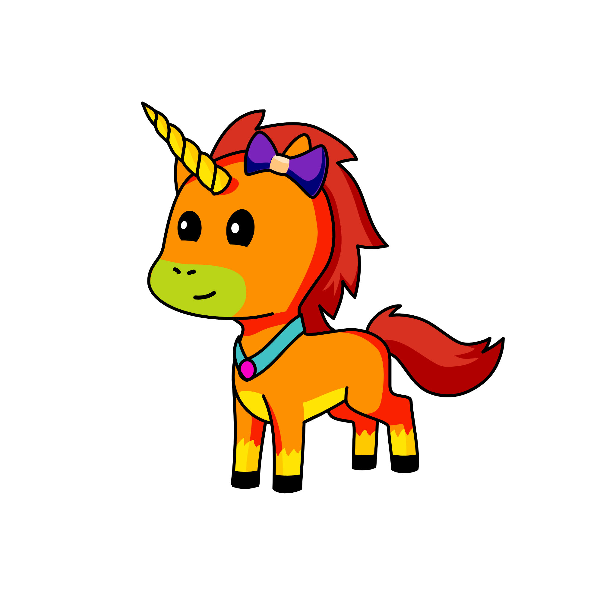 neat, the unicorn