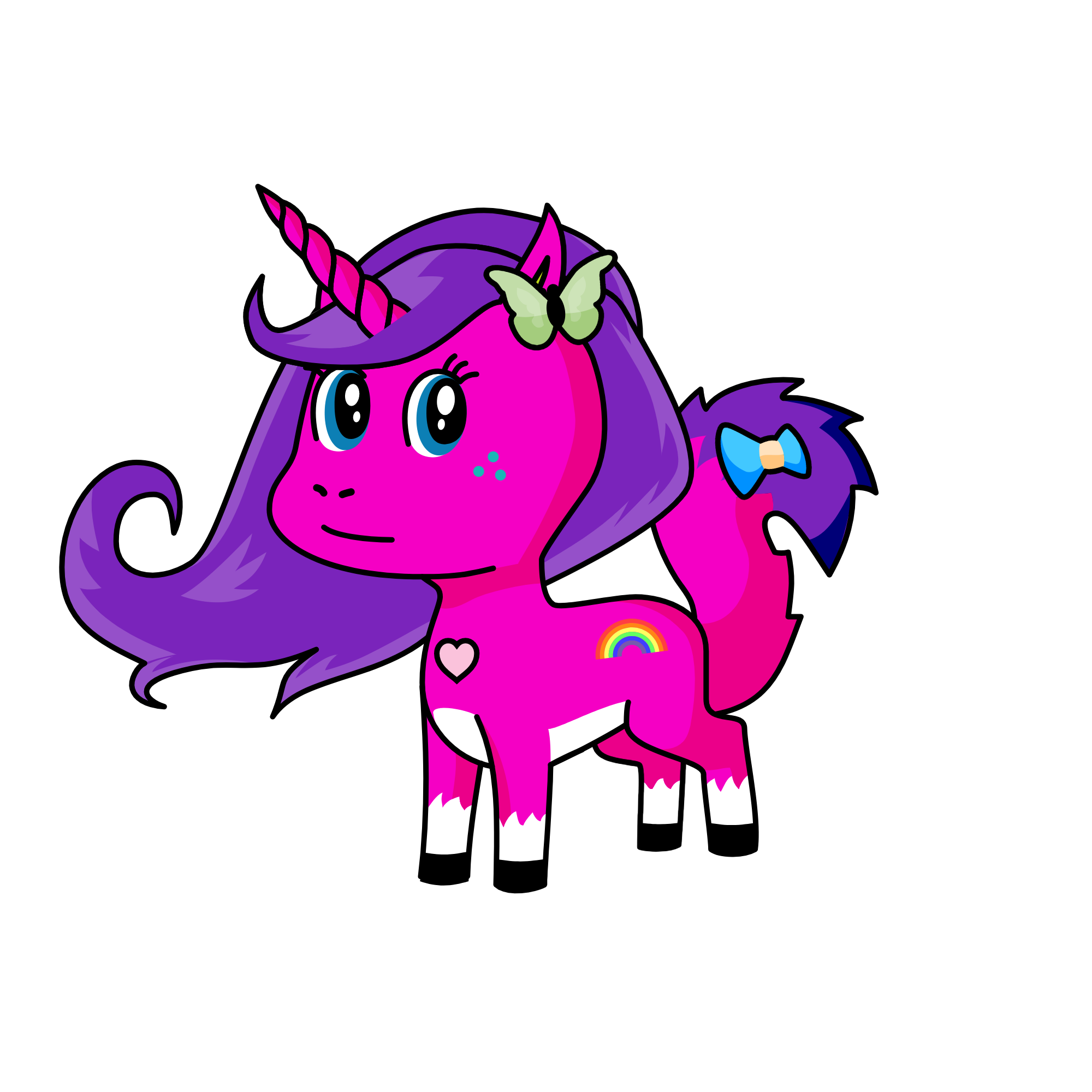 <3, the unicorn