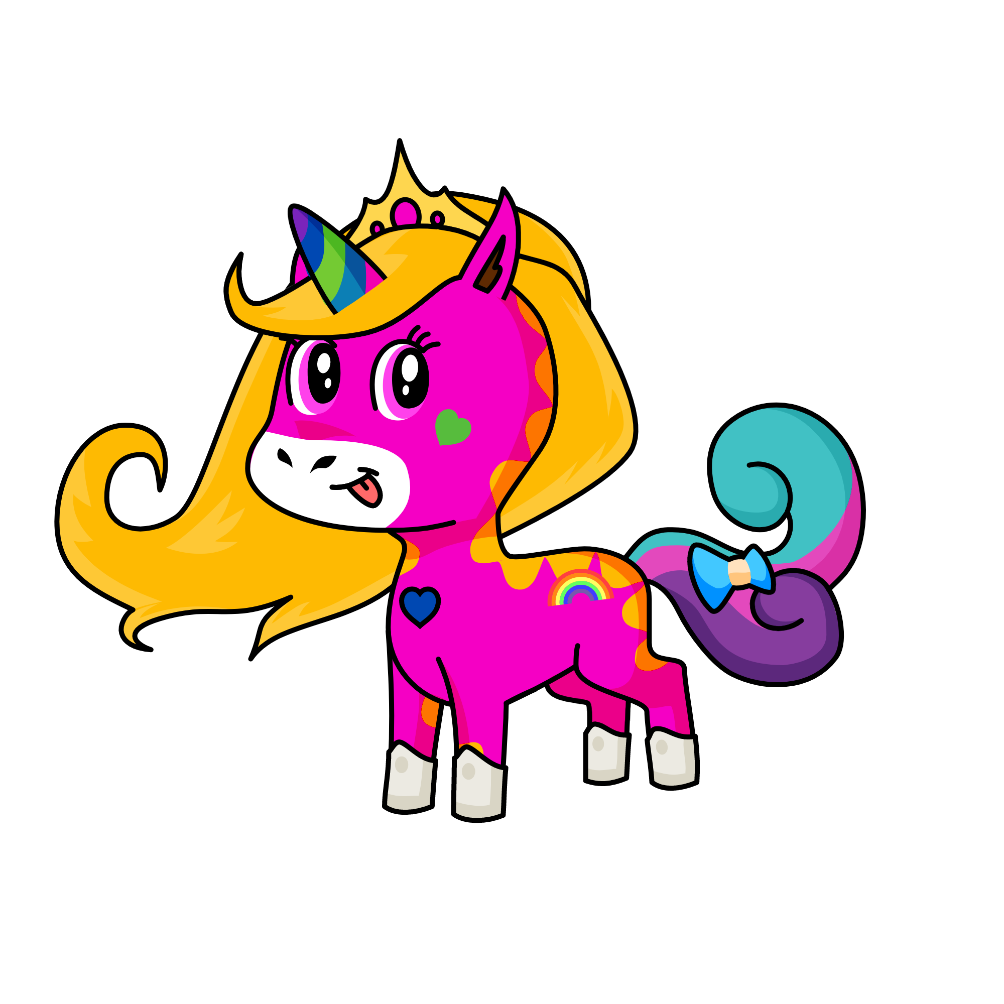 banana, the unicorn
