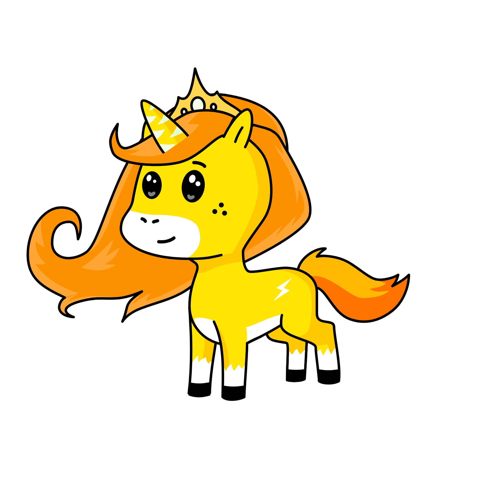 Speed, the unicorn