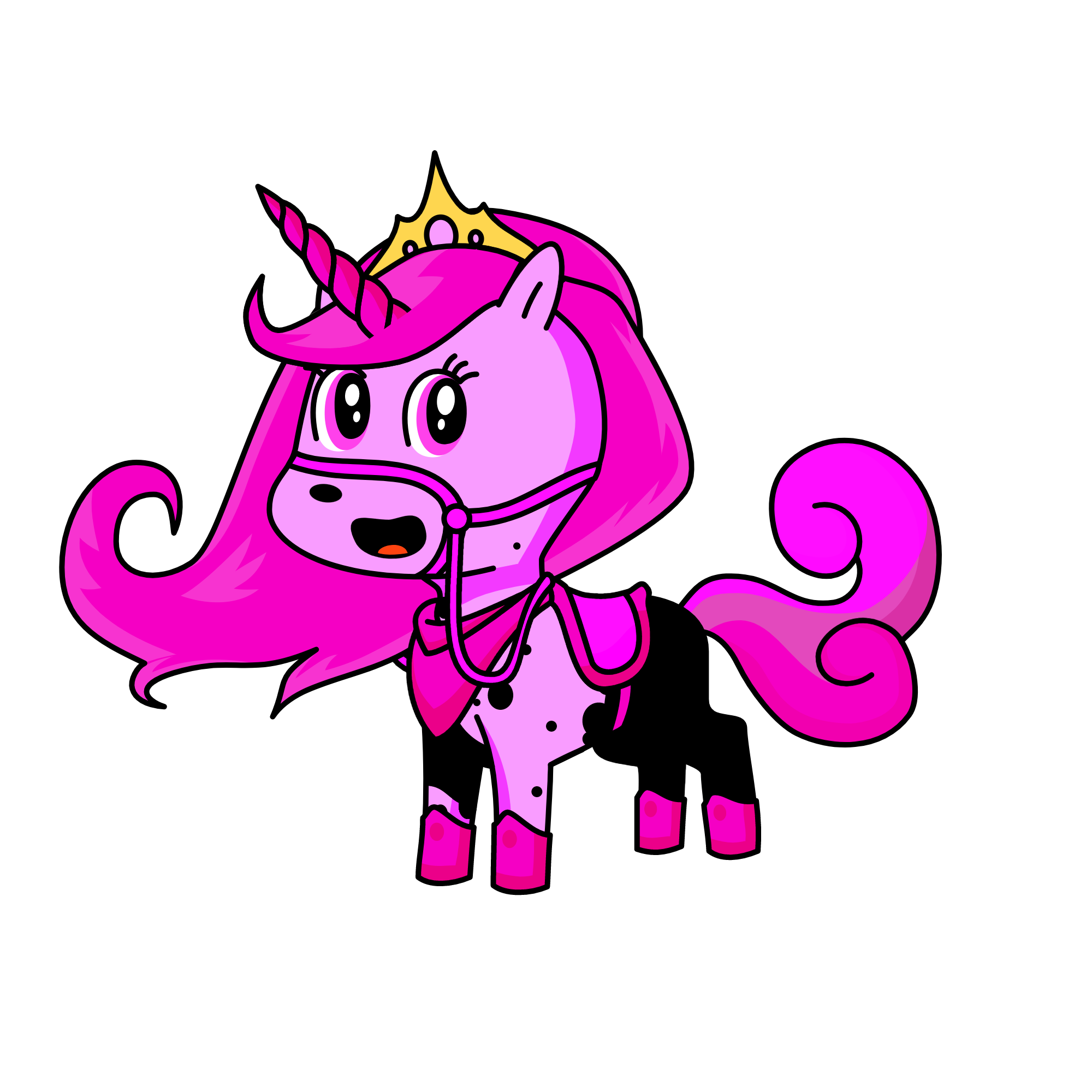 pinky, the unicorn