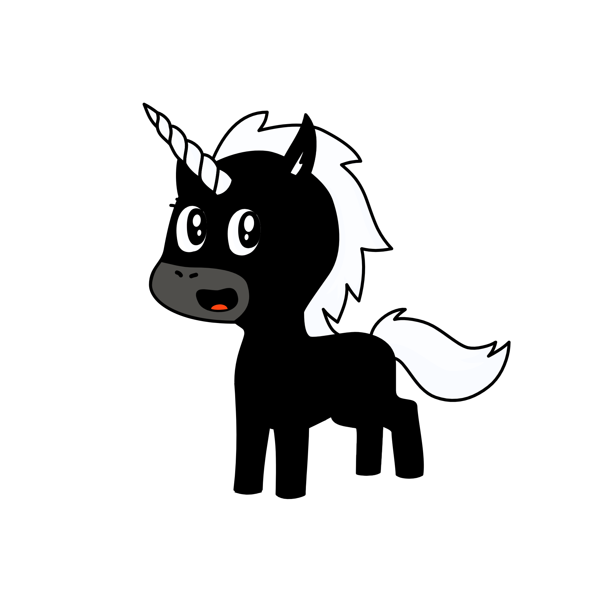 moon, the unicorn
