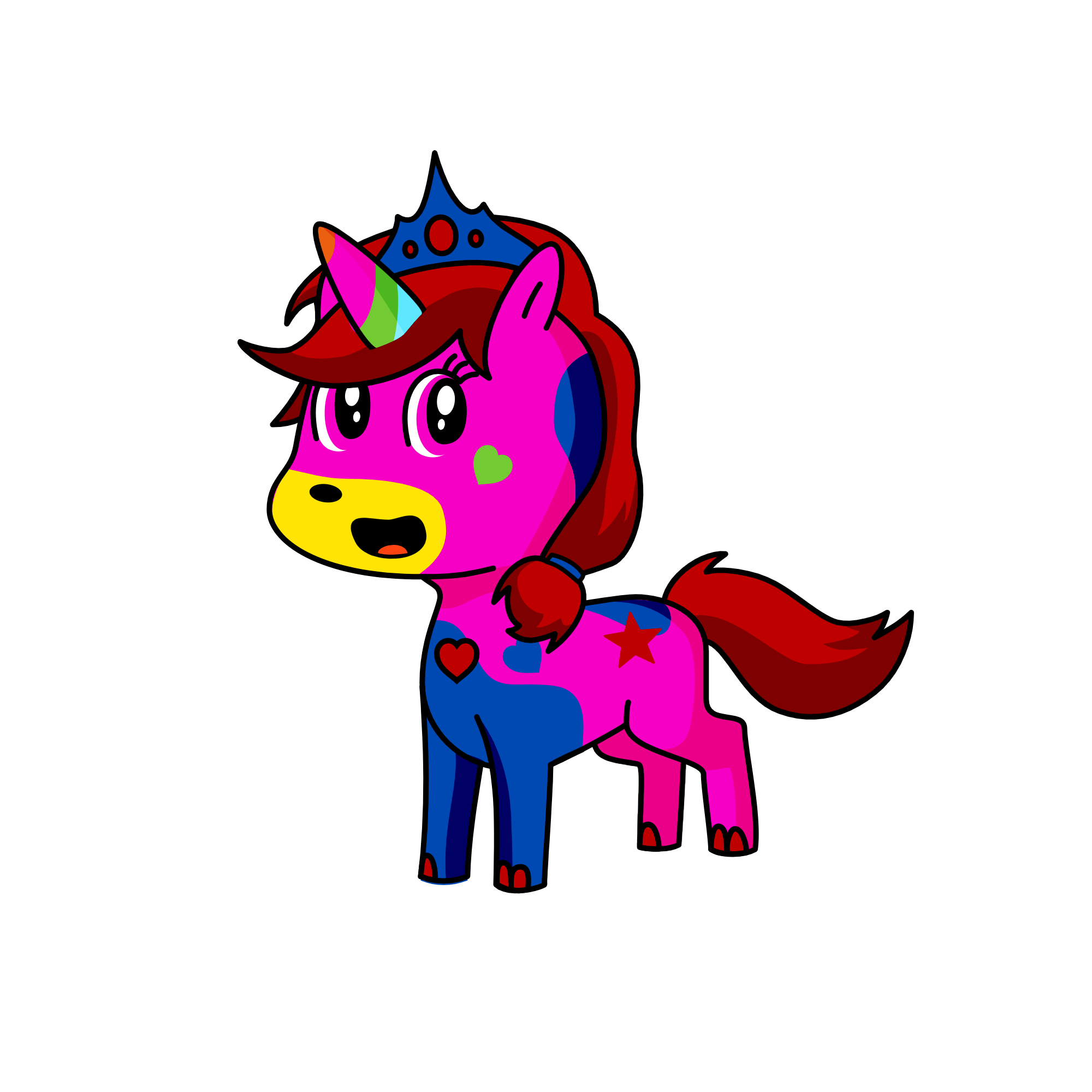 roxa, the unicorn