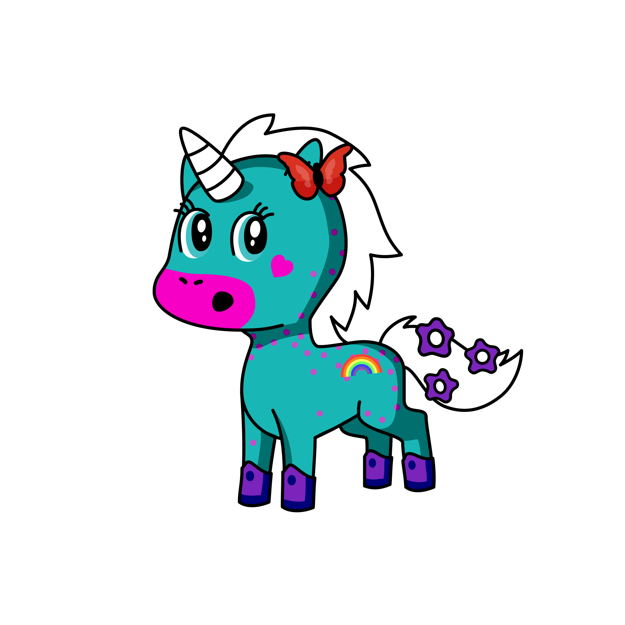 Cutie pie, the unicorn
