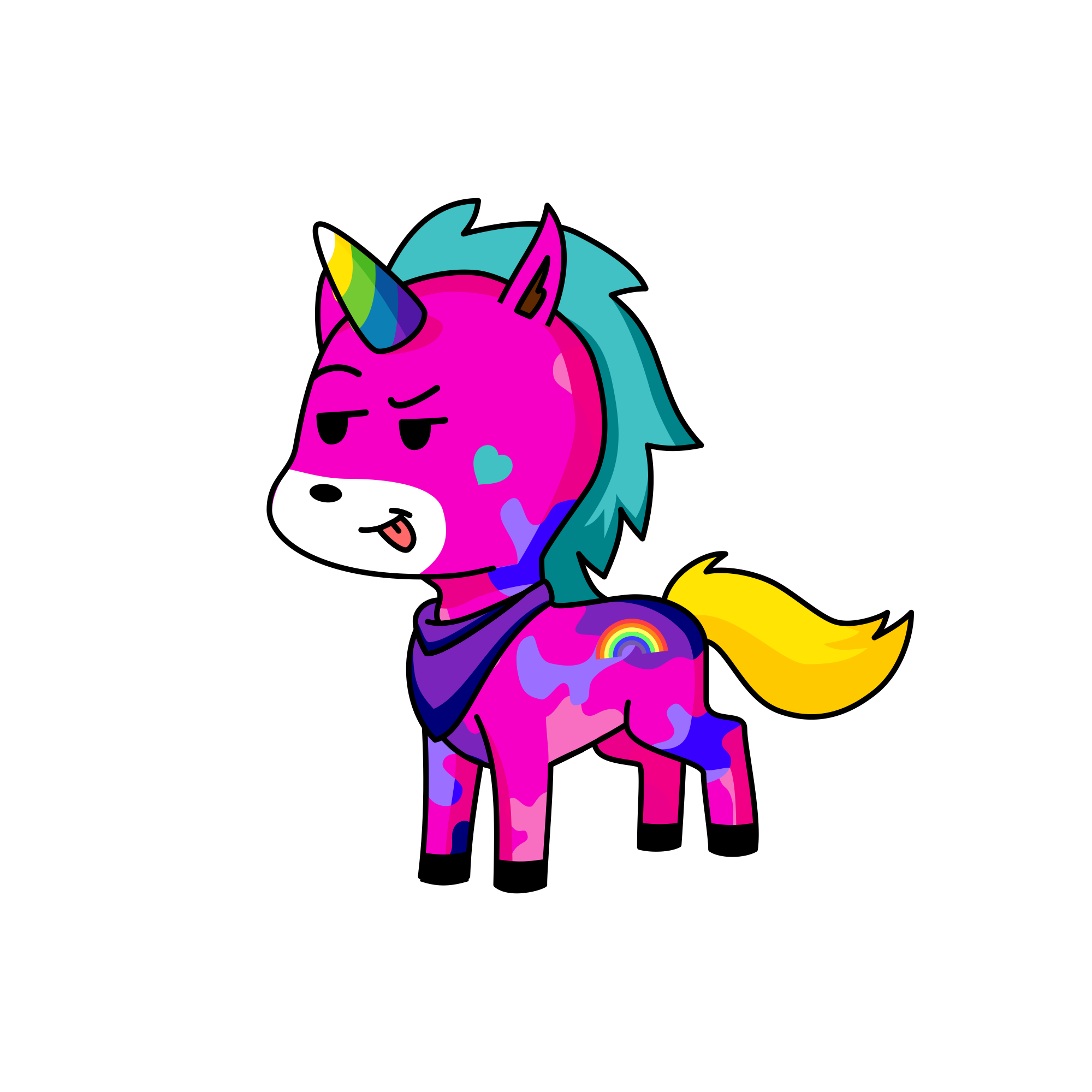 Pee Pee Papa, the unicorn