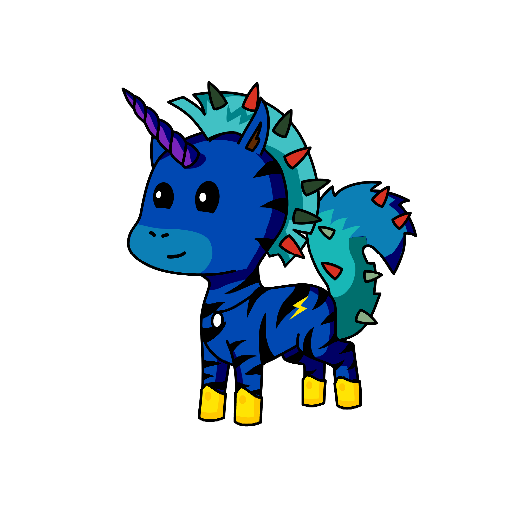 Azul, the unicorn