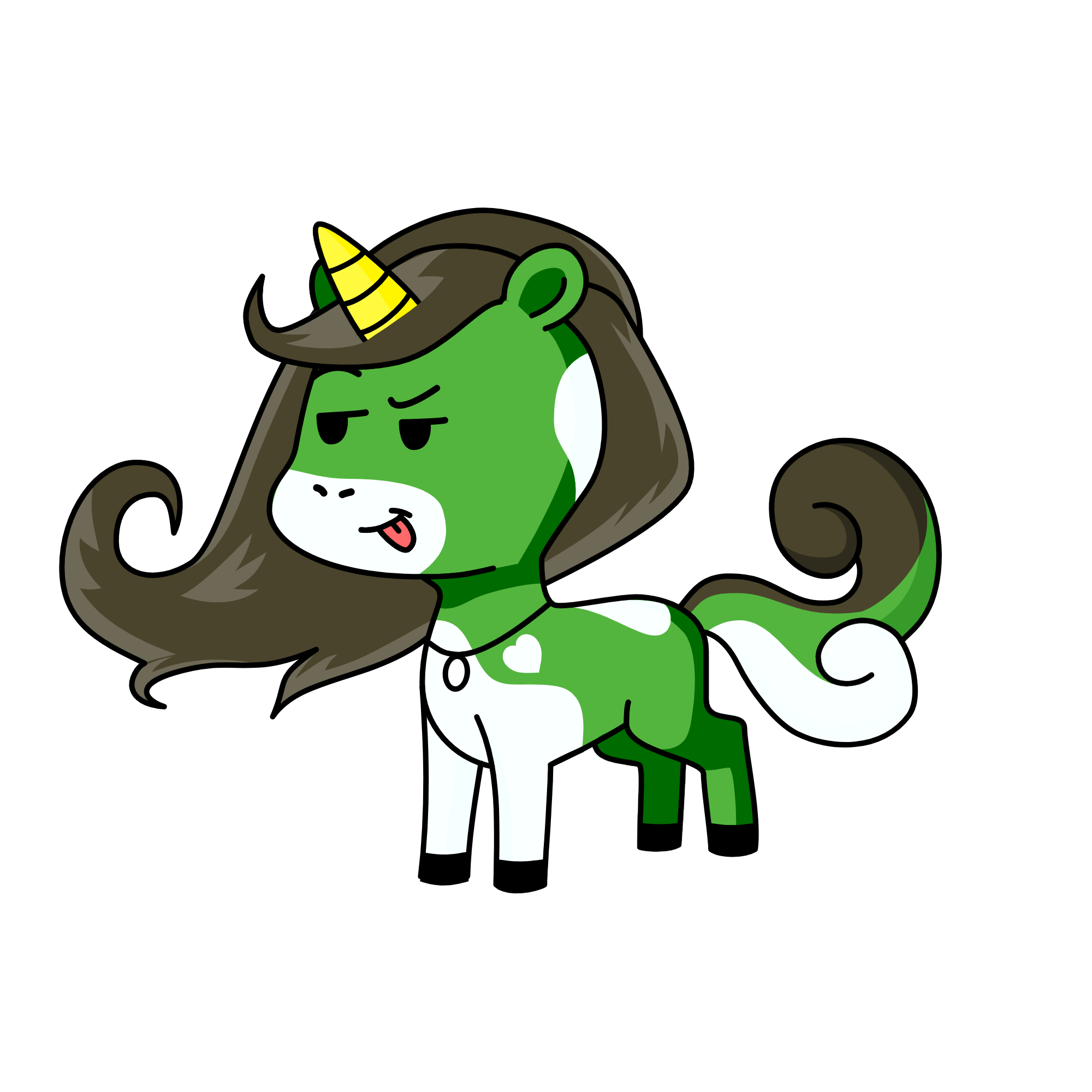 Aliyah Ponylilbirdie, the unicorn
