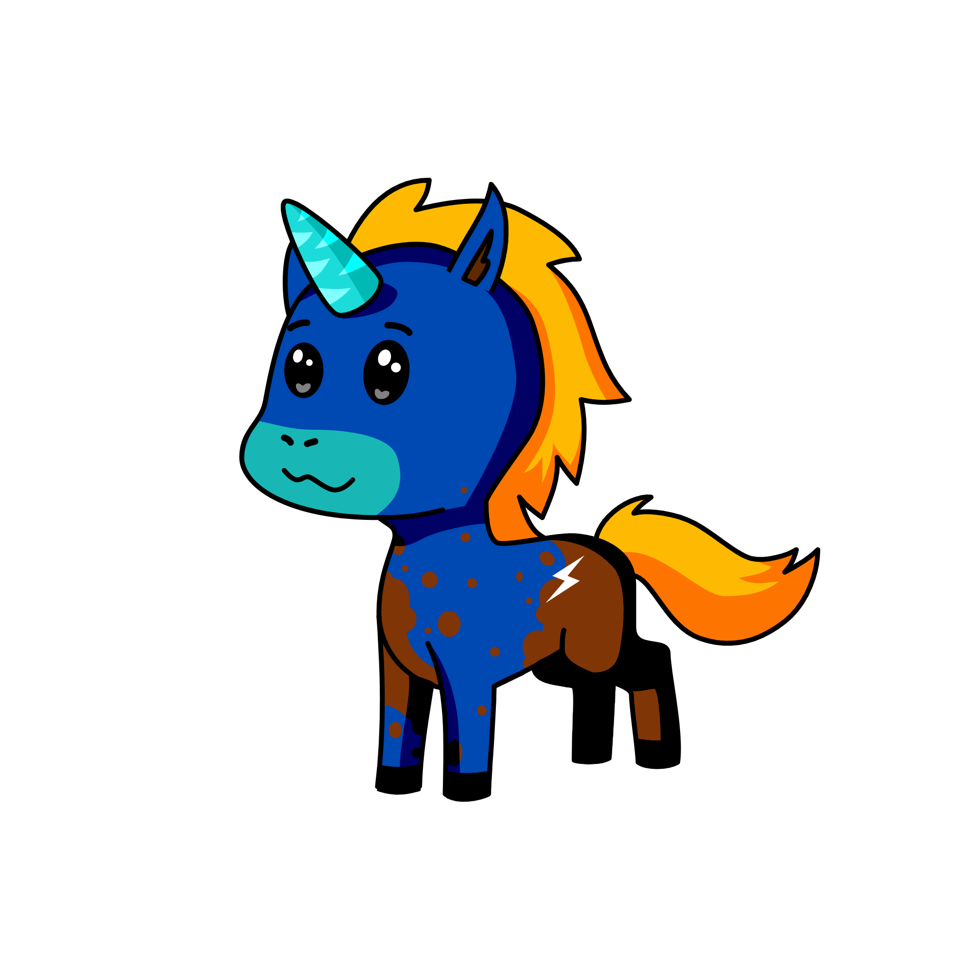 lightning, the unicorn