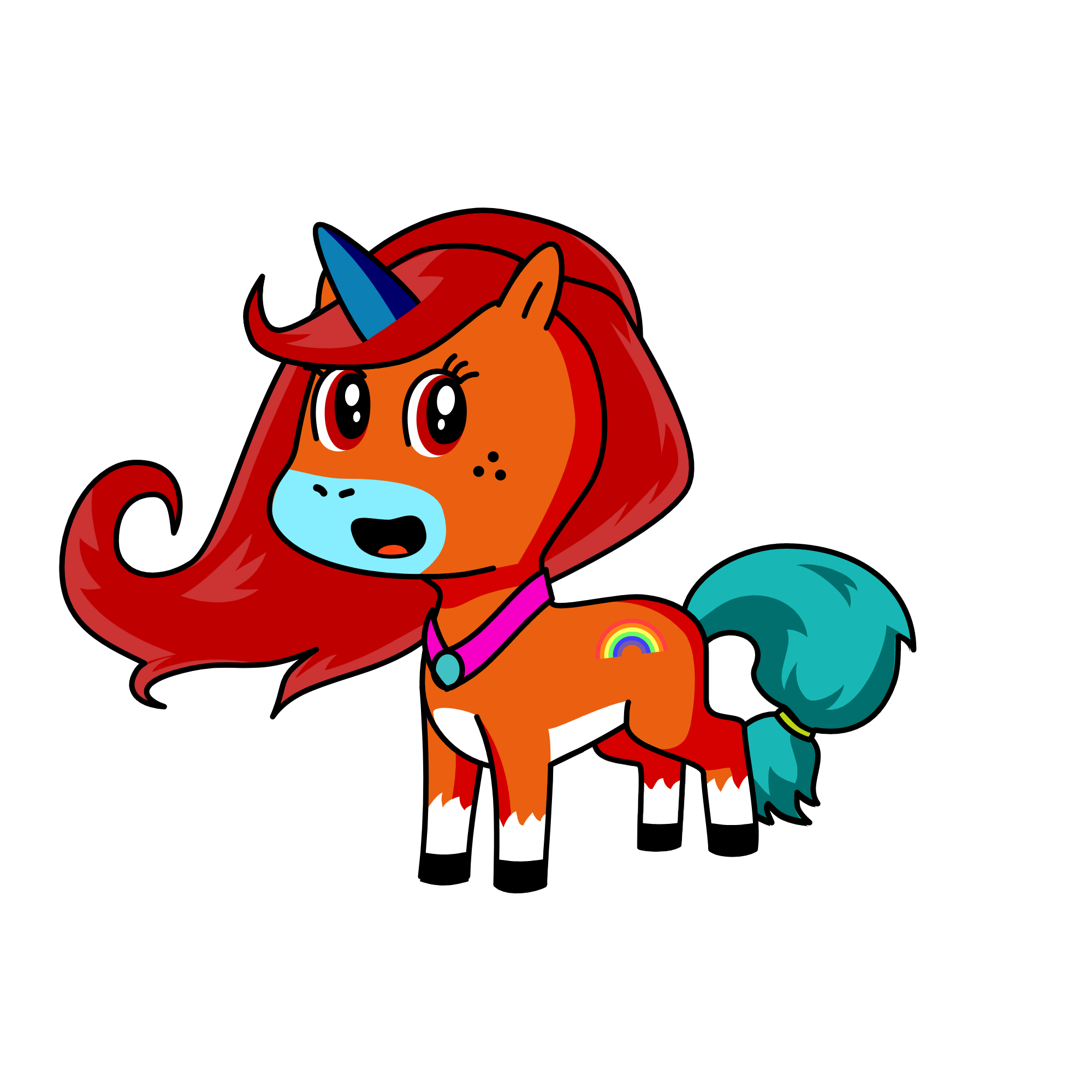 iris, the unicorn