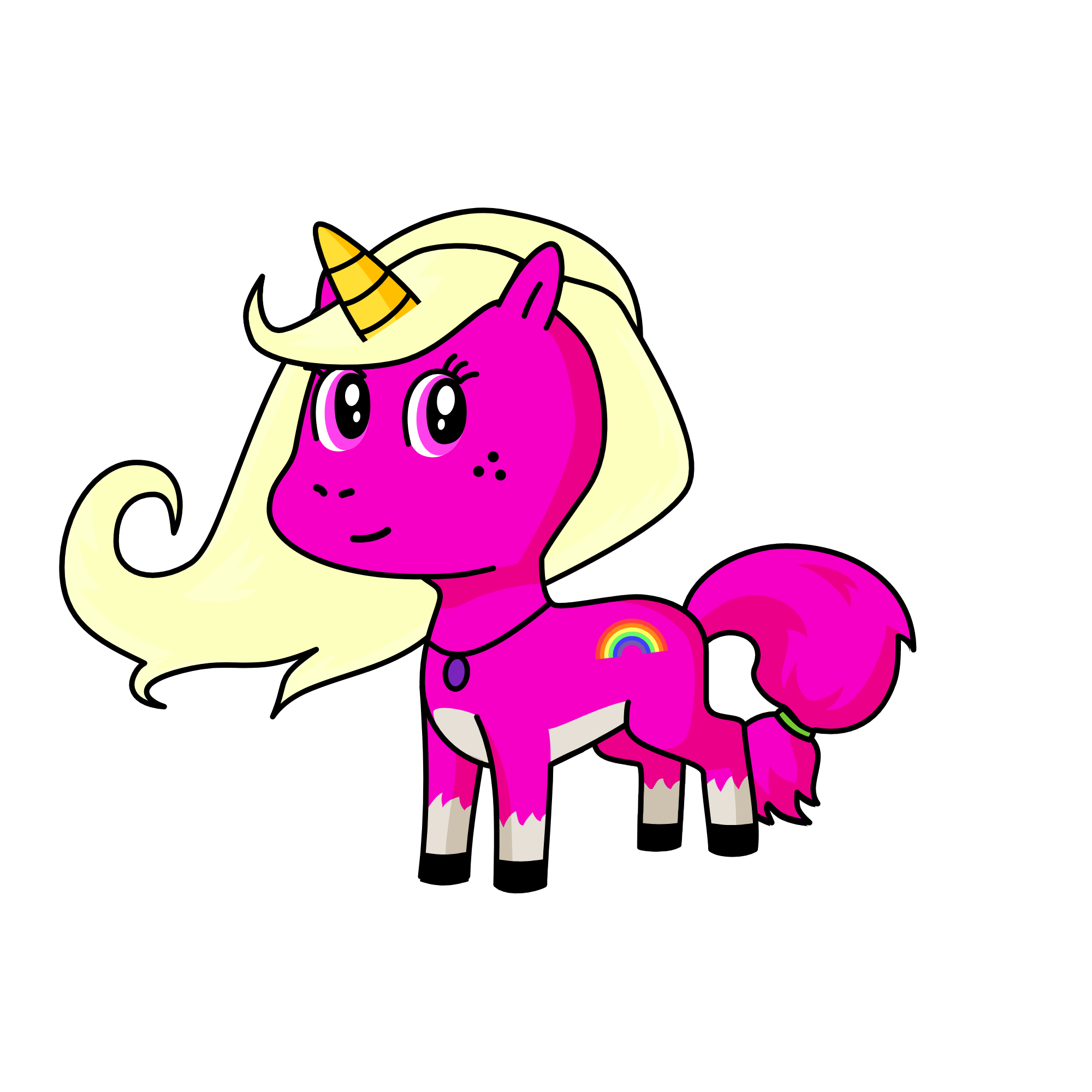 POOOOOOP, the unicorn