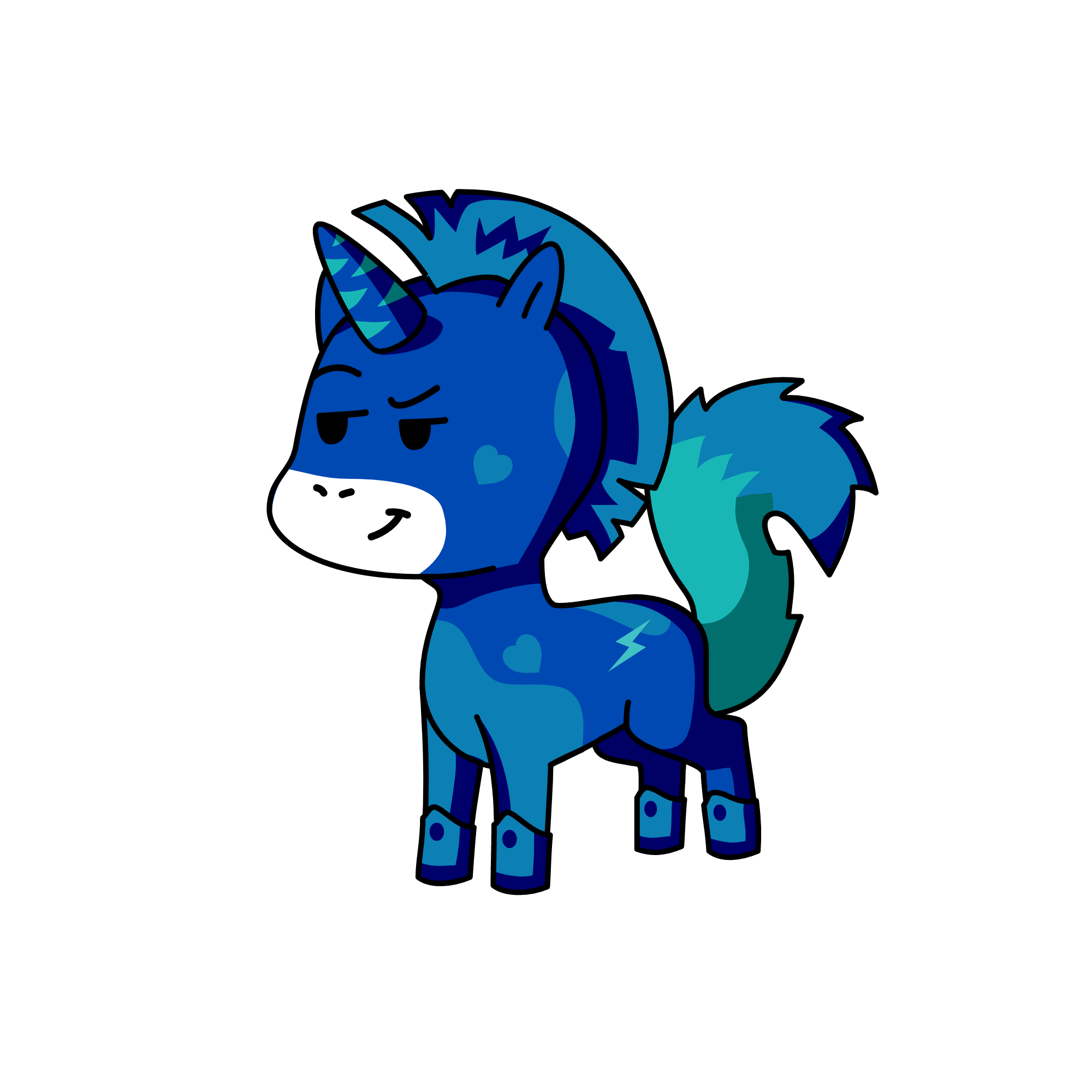 lightning, the unicorn