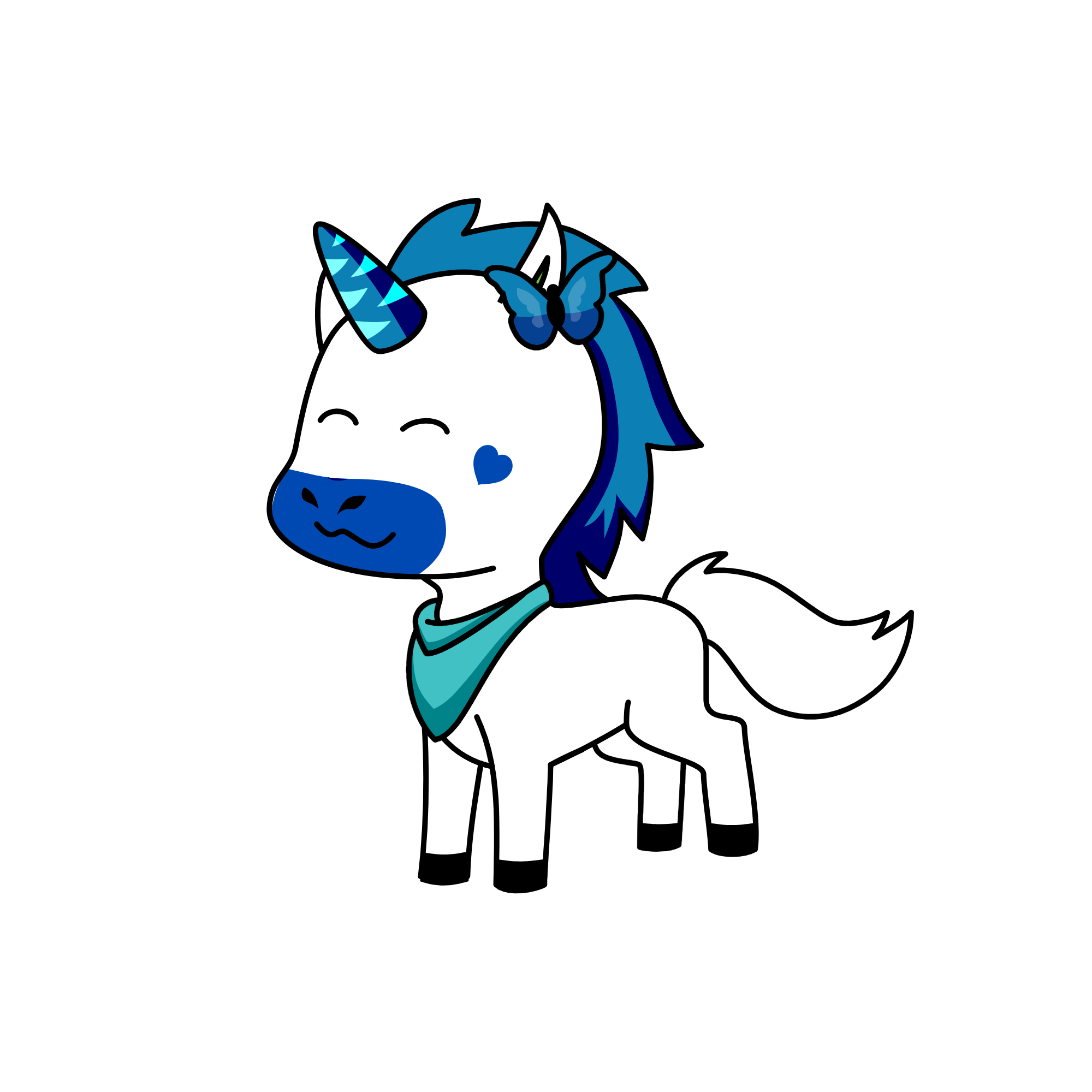 cloud, the unicorn