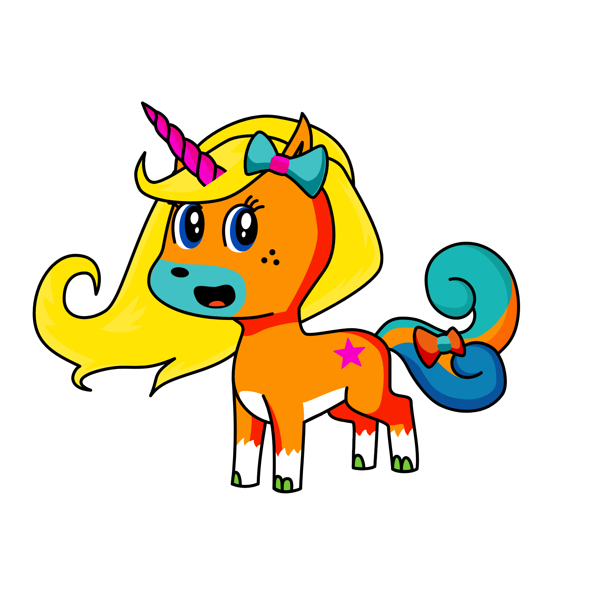 julia, the unicorn