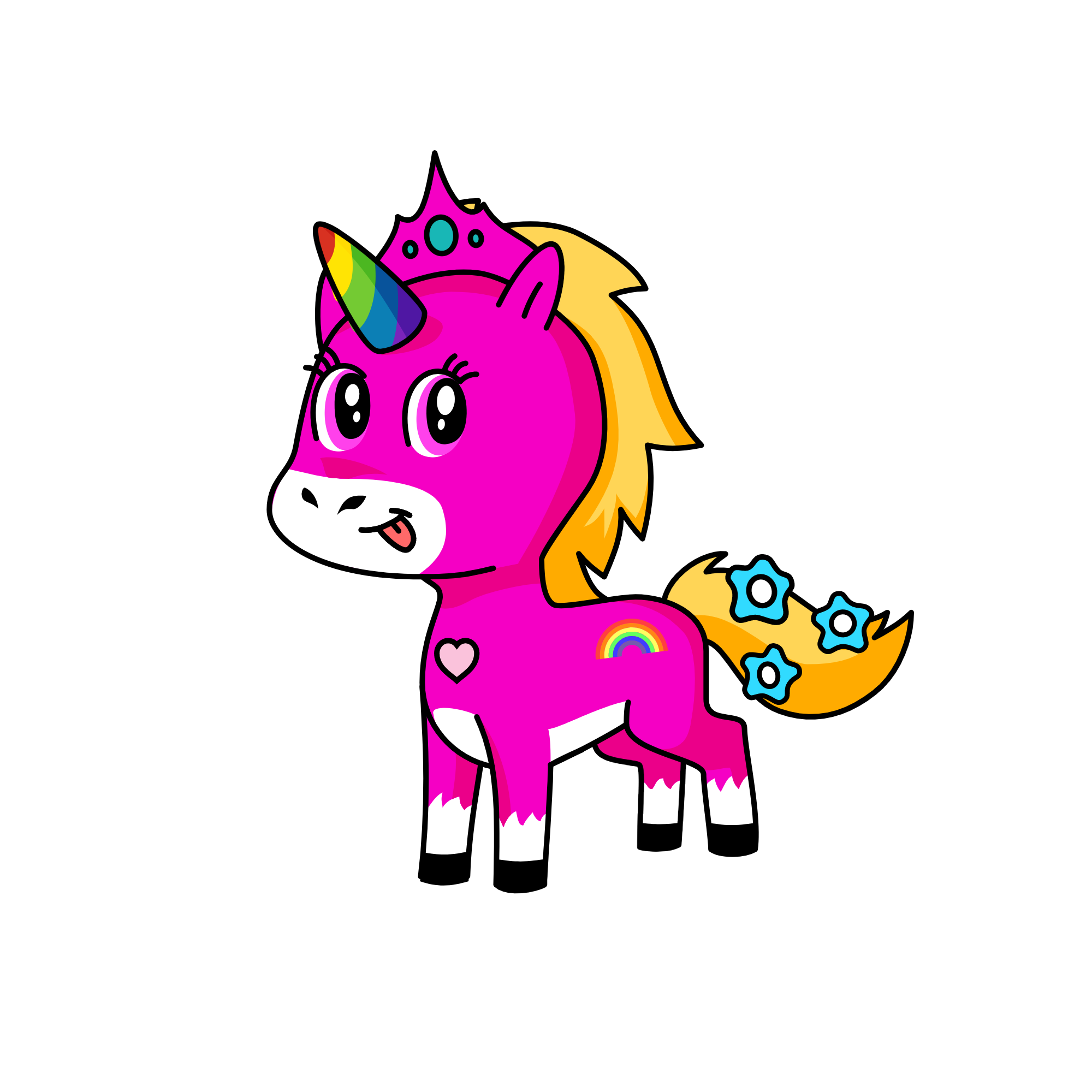 Lilly, the unicorn