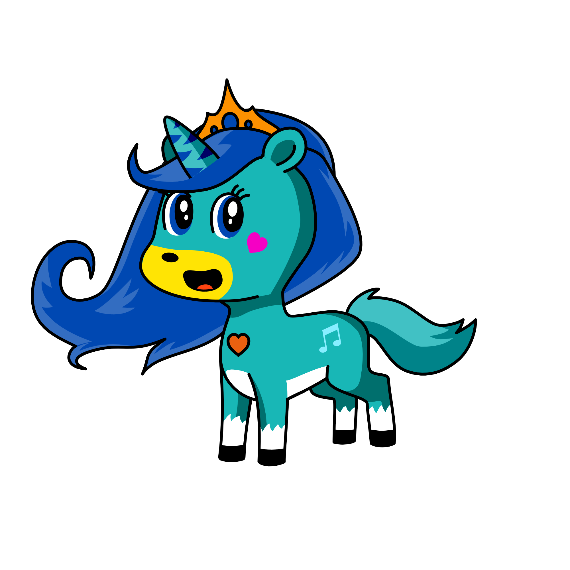 serena, the unicorn