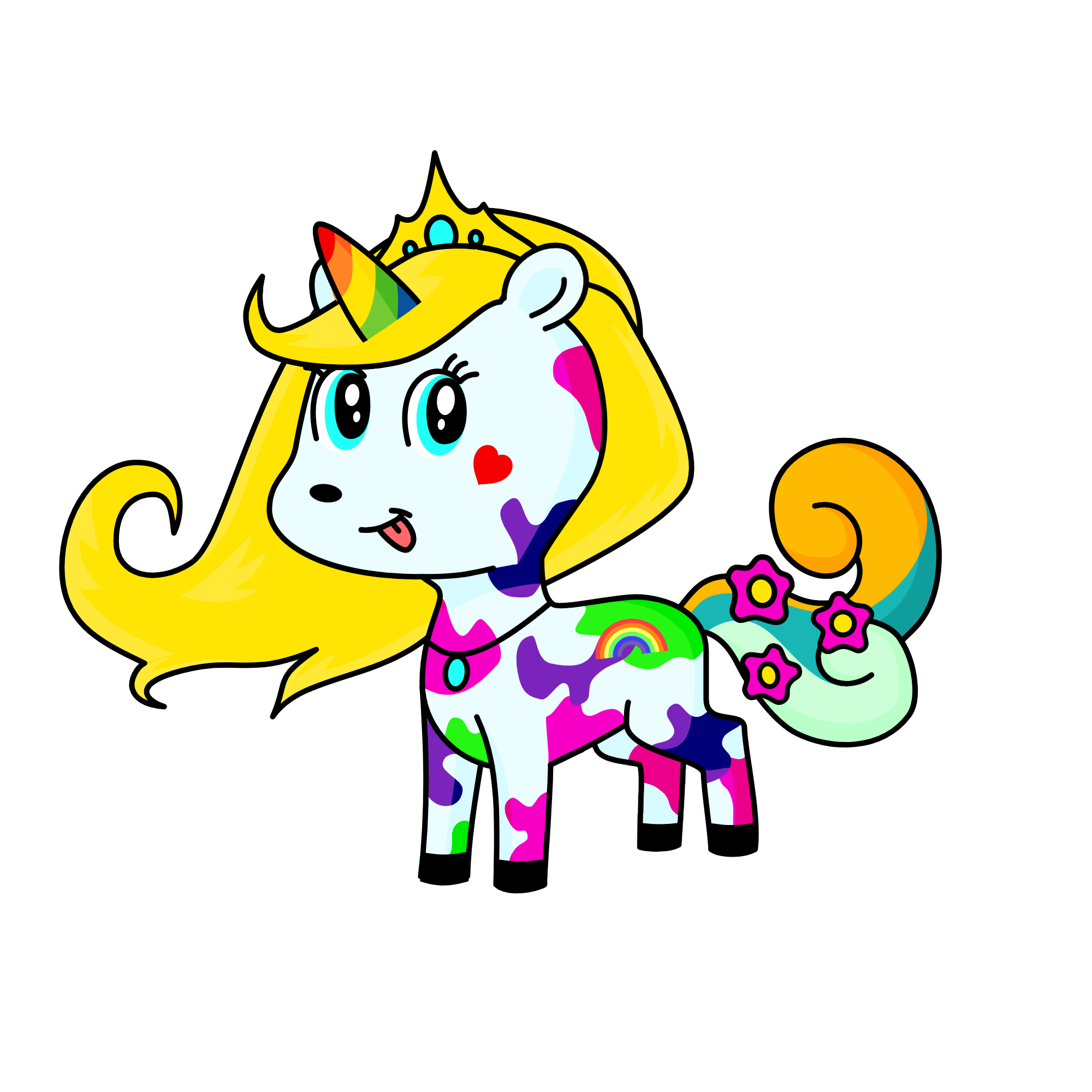 nữ hoàng băng , the unicorn