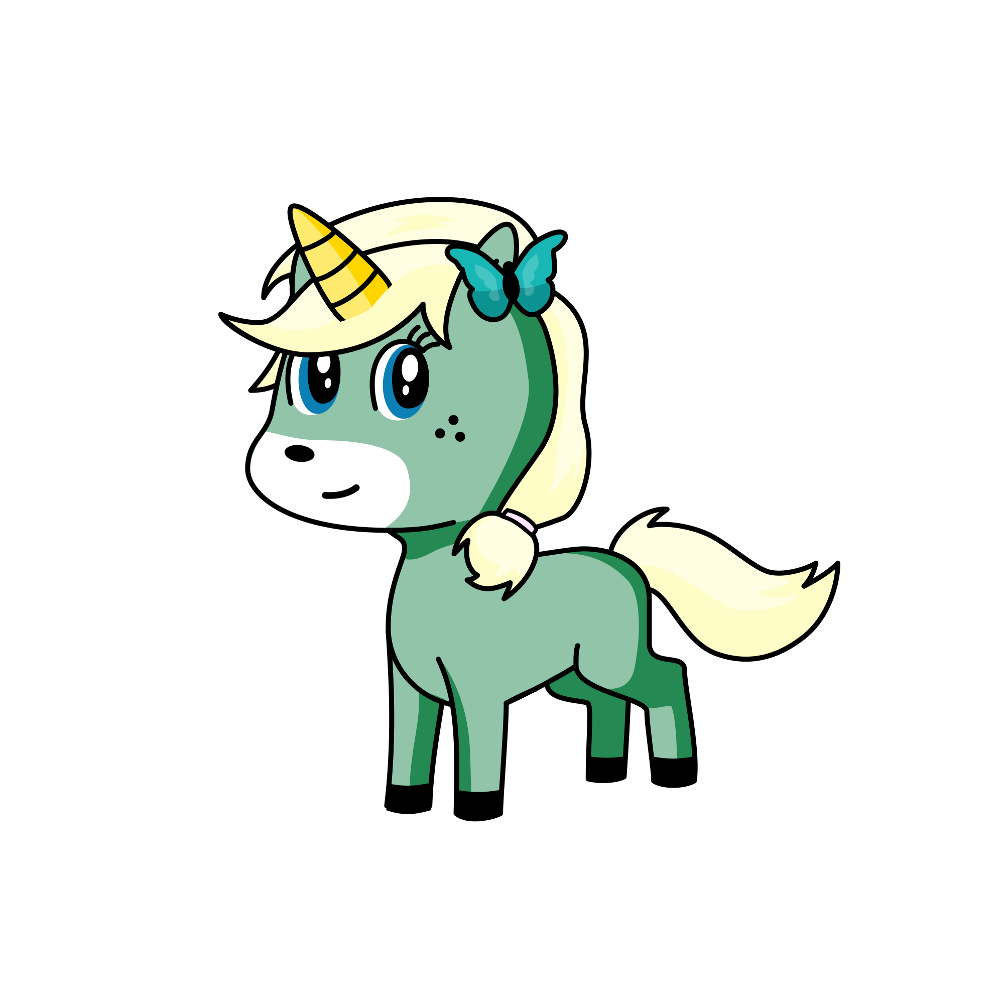 Flora, the unicorn