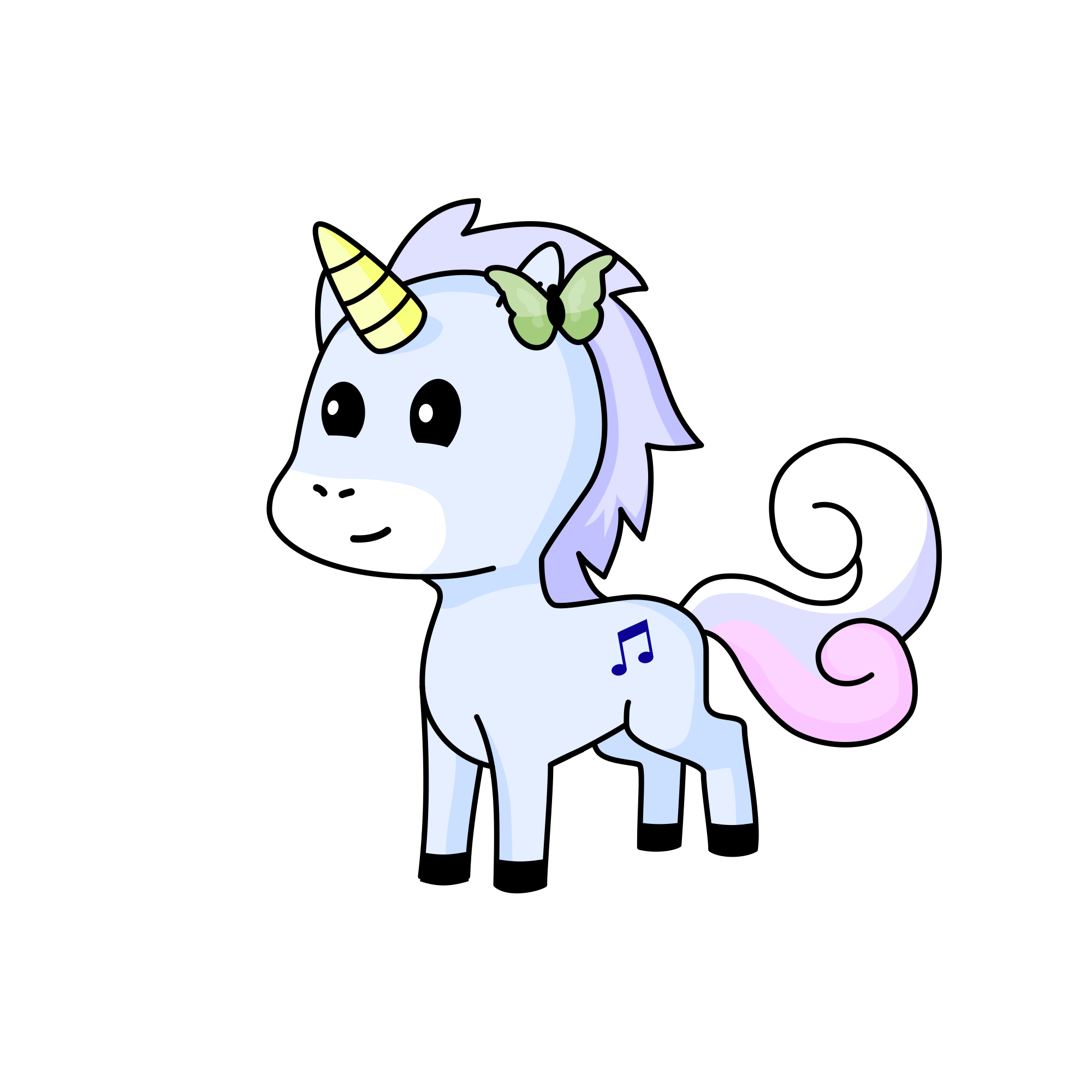 Pastel , the unicorn