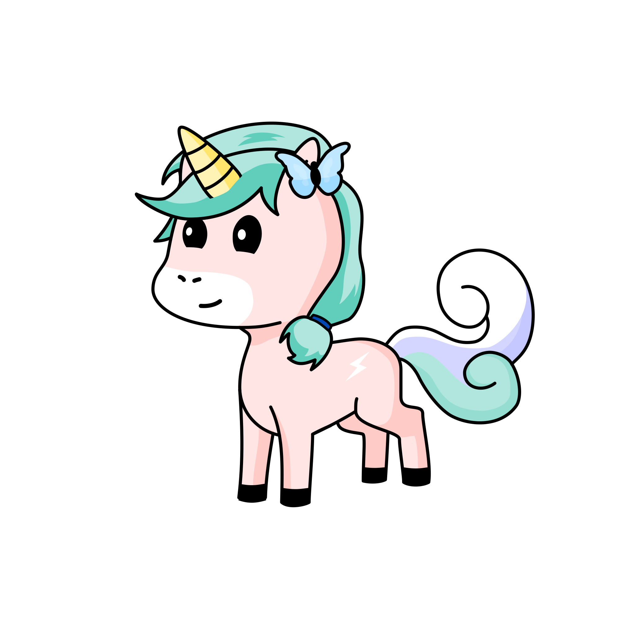Sky, the unicorn