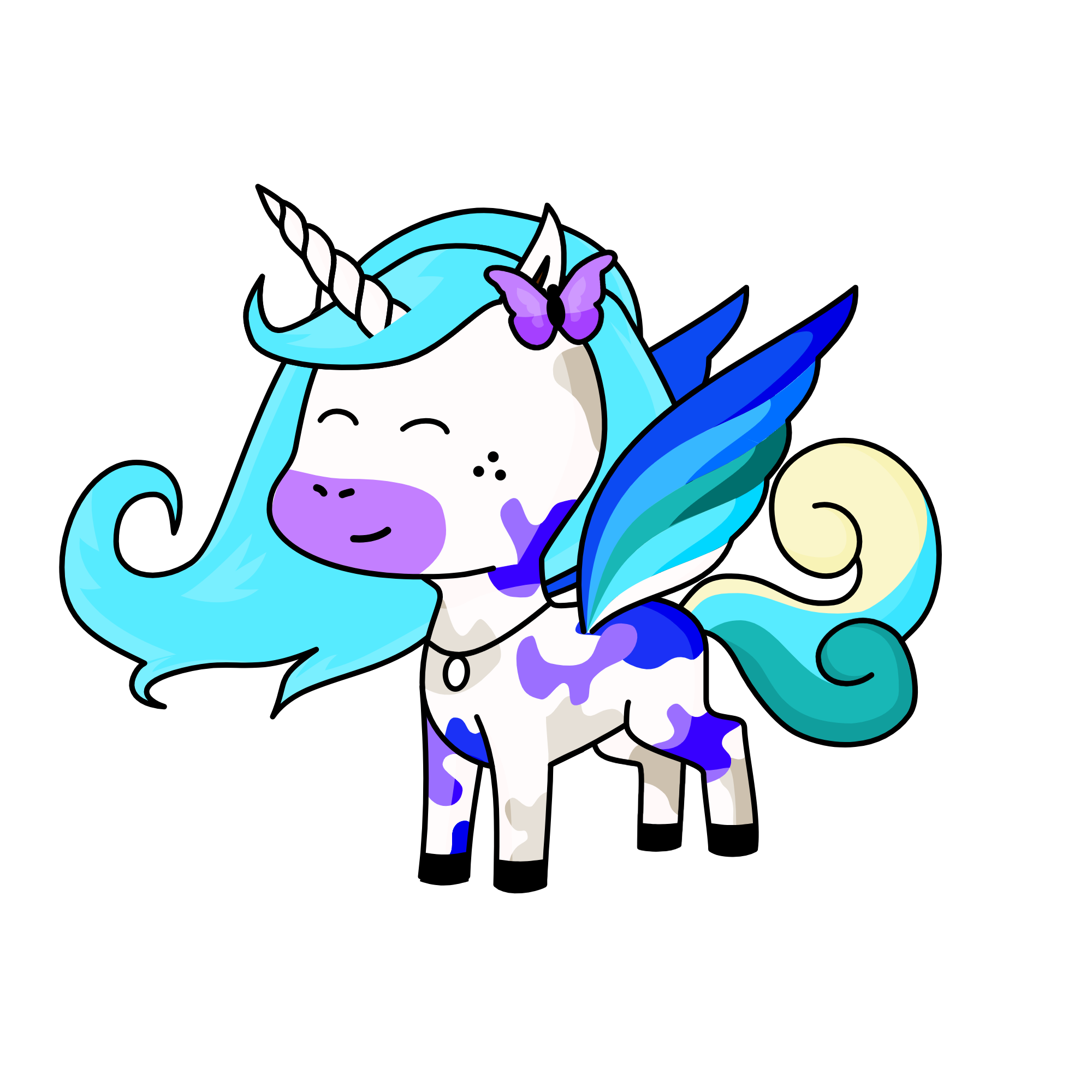 Skylar, the unicorn