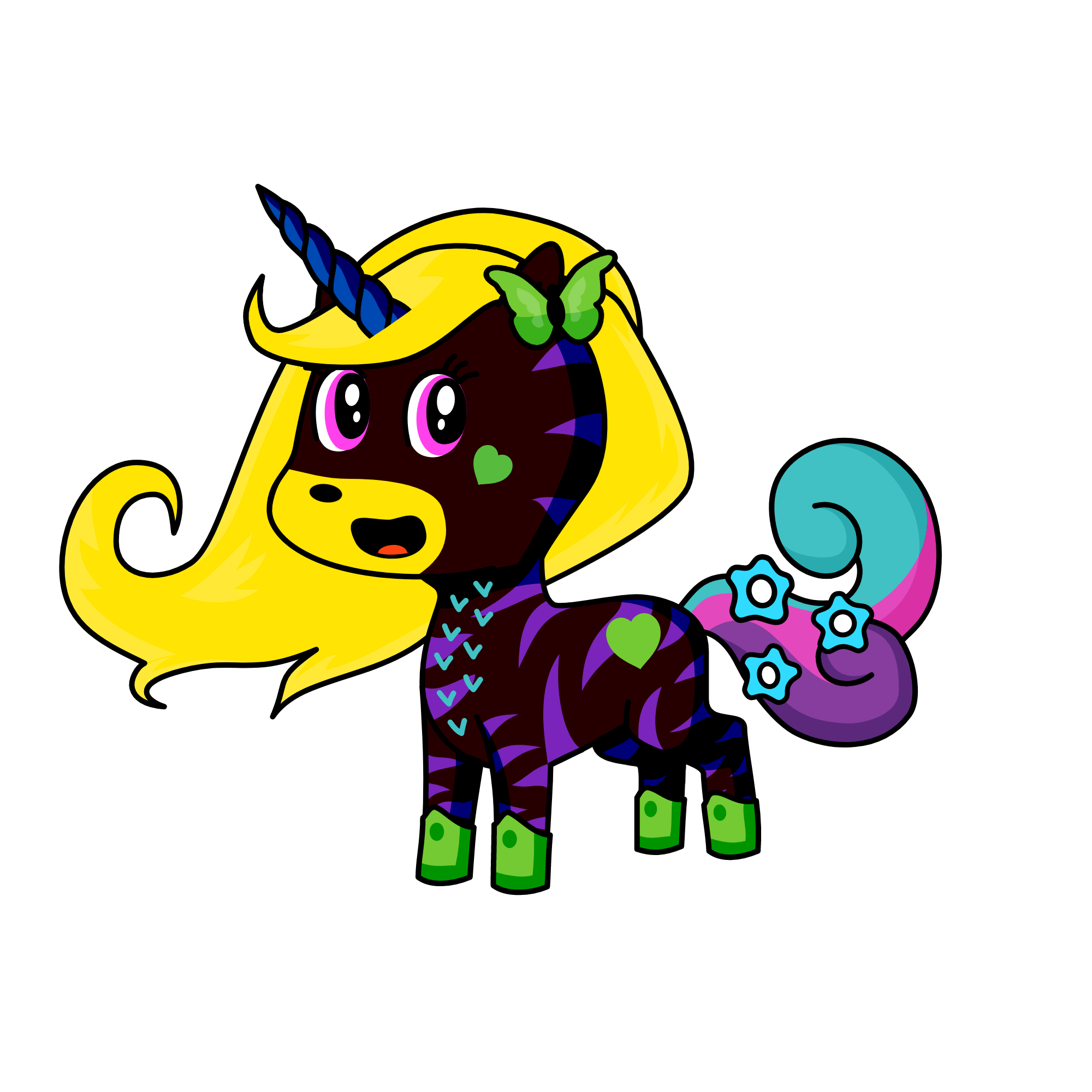 Ellie, the unicorn