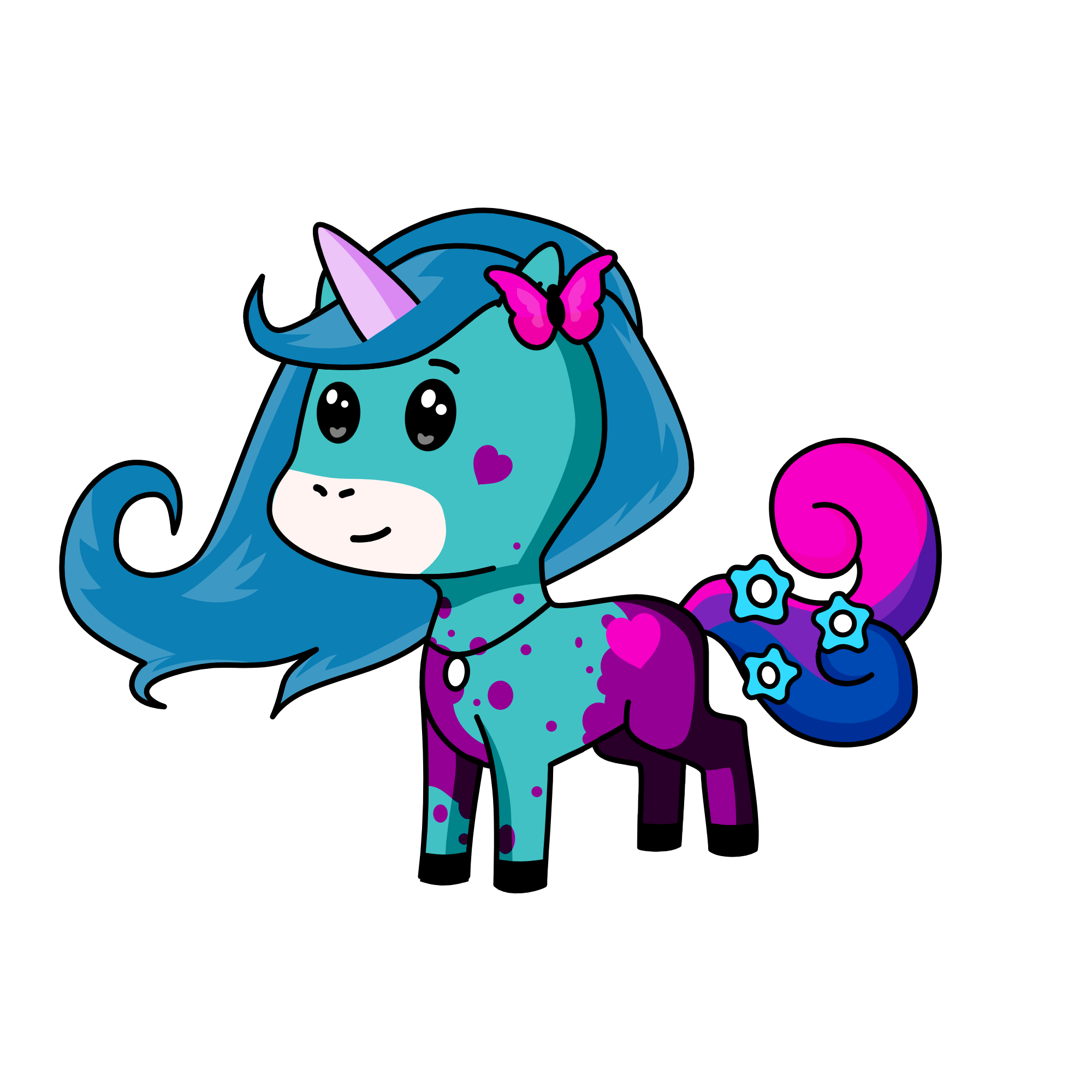 Sparkle, the unicorn