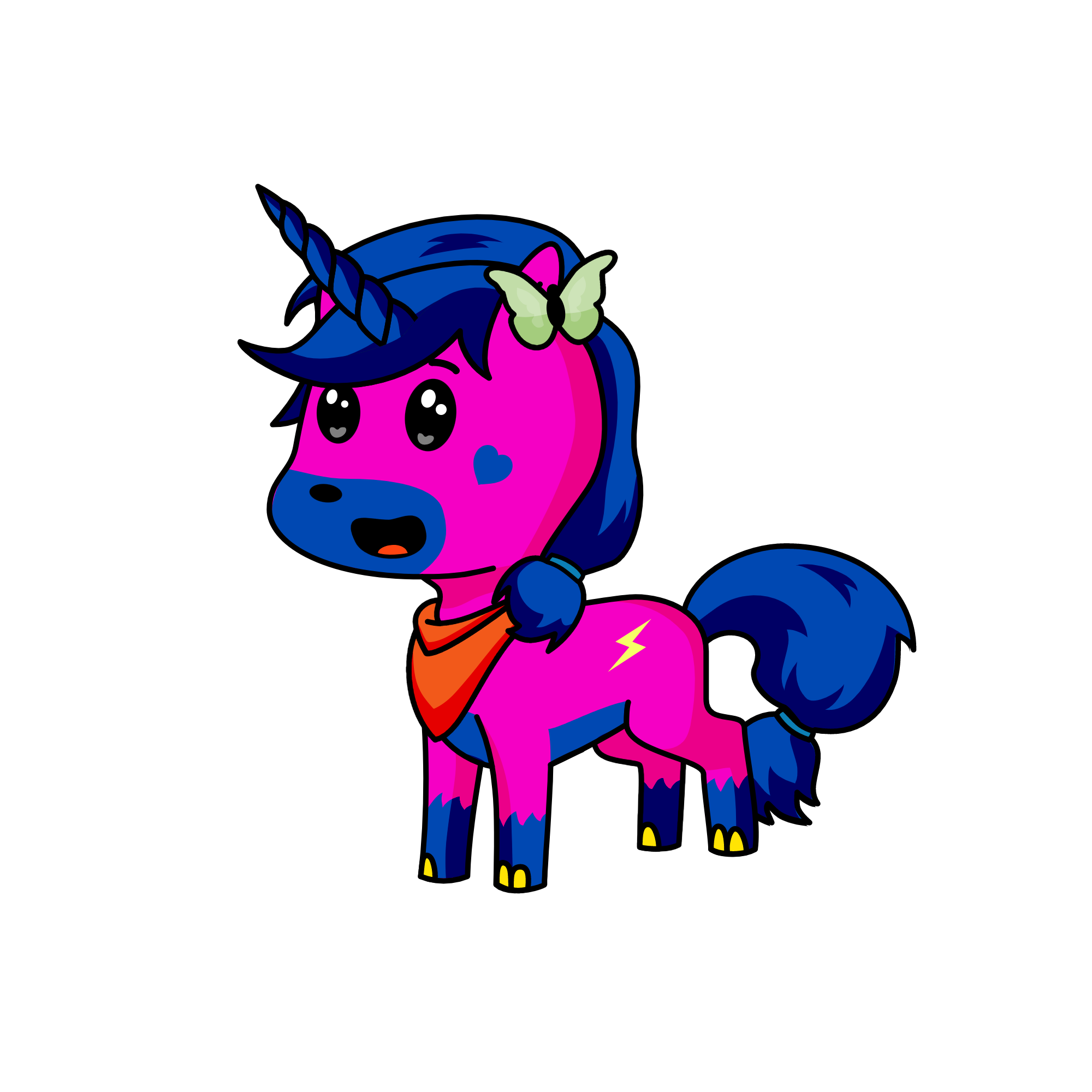 lucky, the unicorn