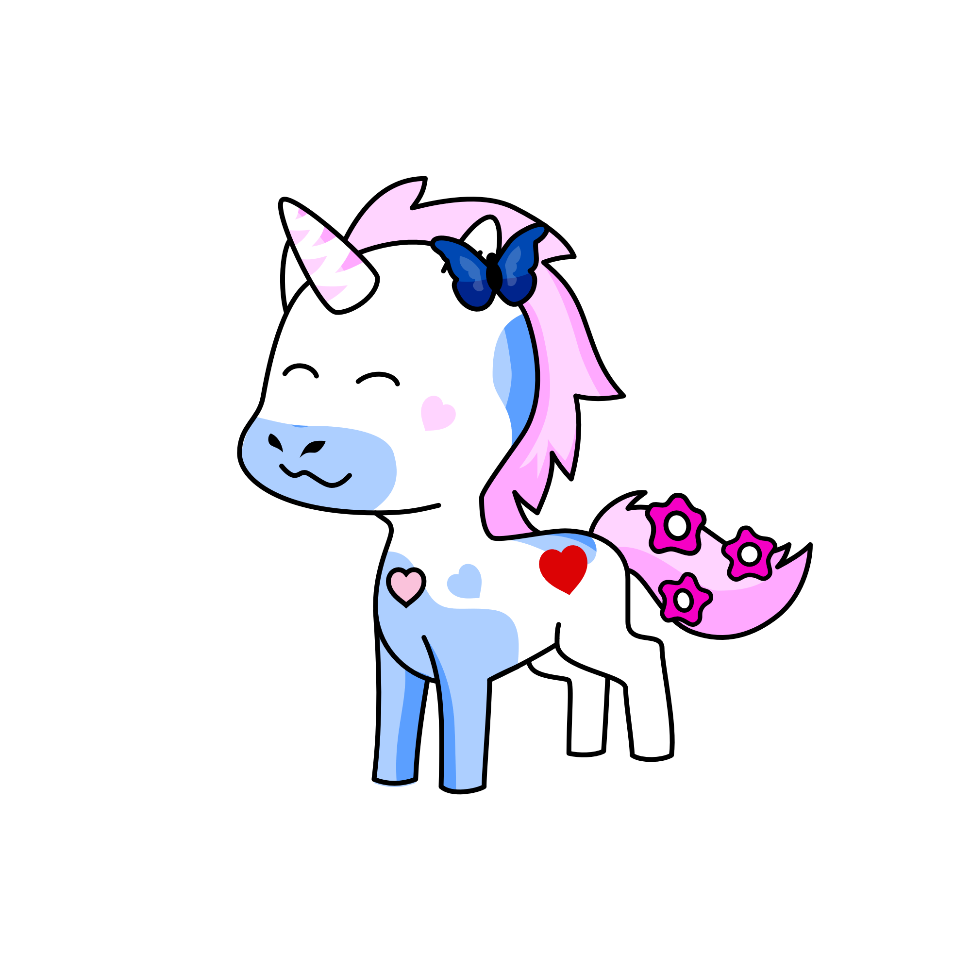 Agussy, the unicorn