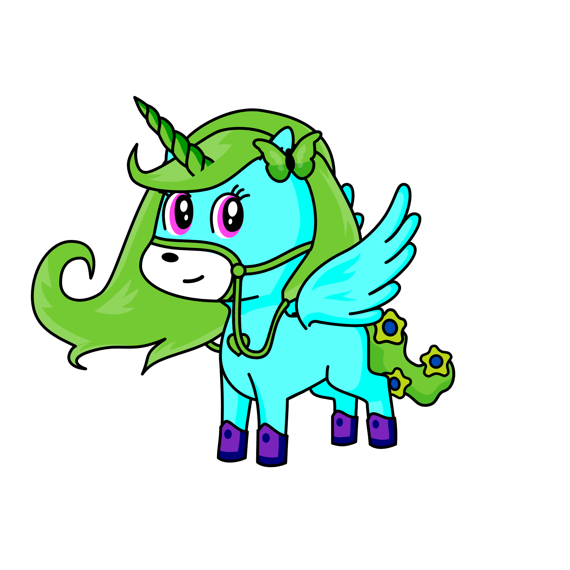 buter, the unicorn